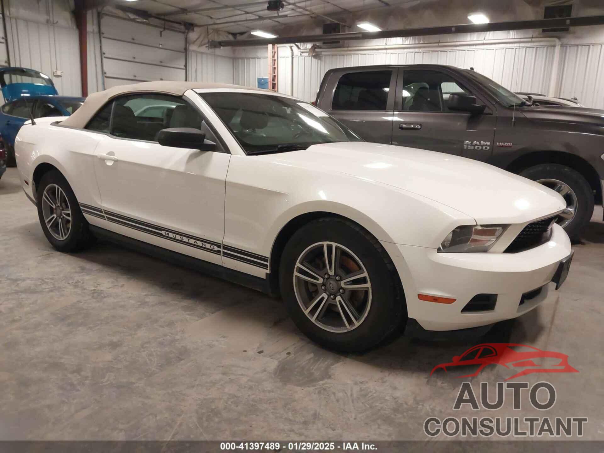 FORD MUSTANG 2012 - 1ZVBP8EM7C5286318