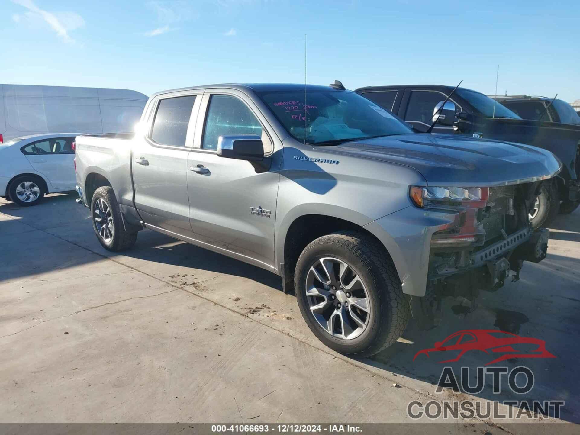 CHEVROLET SILVERADO 1500 2020 - 3GCPWCEDXLG276602