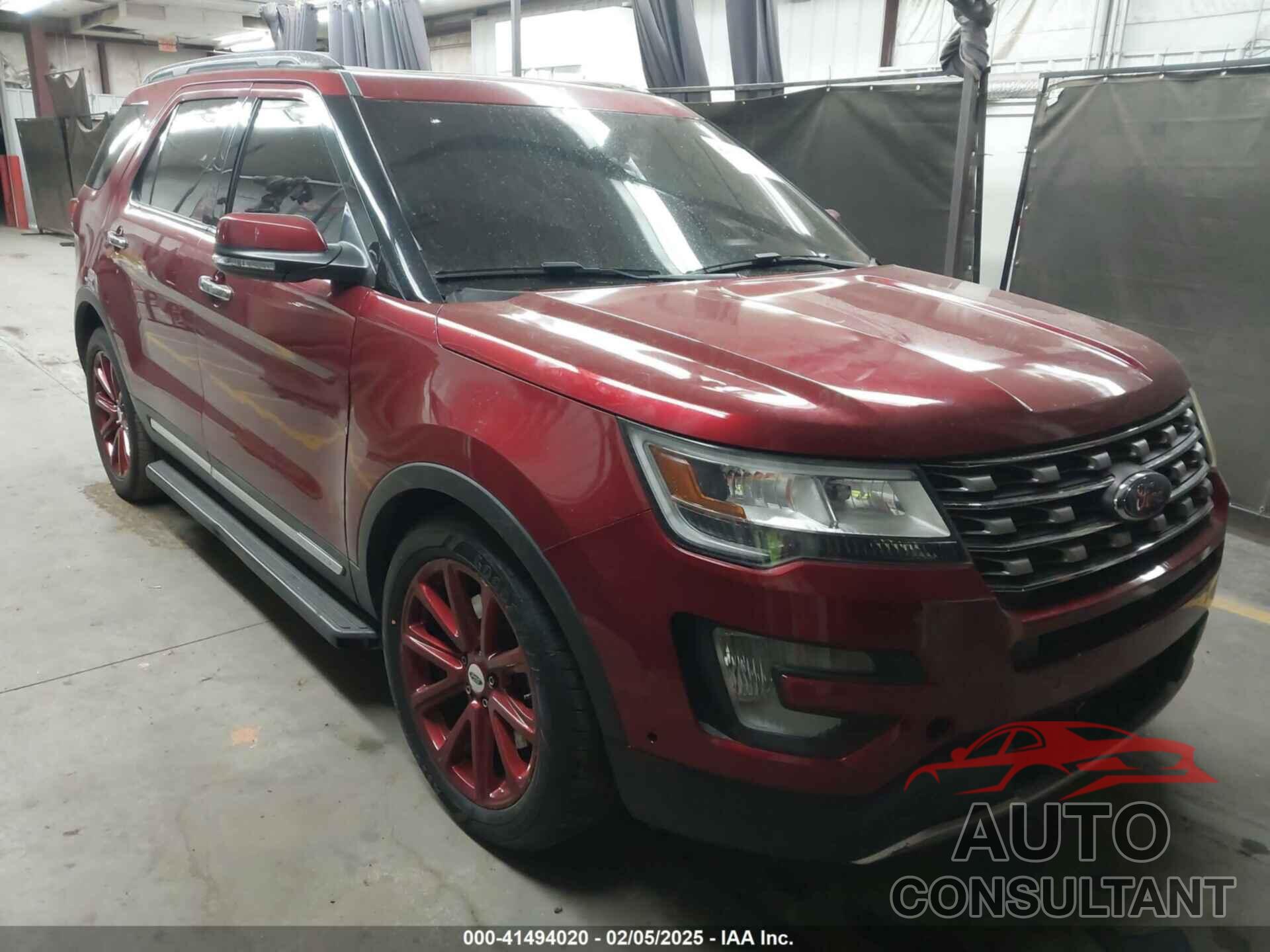 FORD EXPLORER 2017 - 1FM5K7F88HGC62191