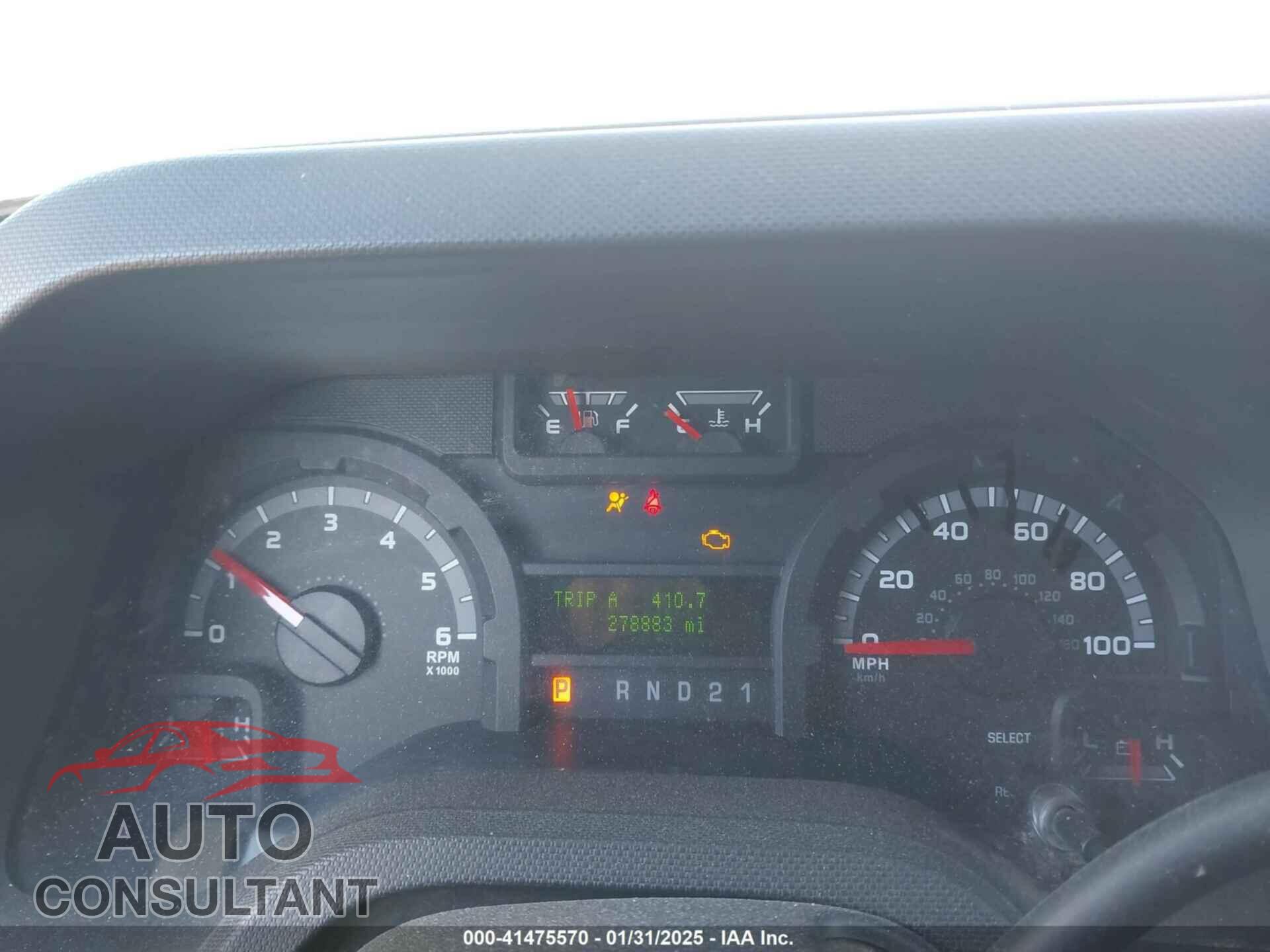 FORD E-150 2012 - 1FTNE1EW7CDB34365