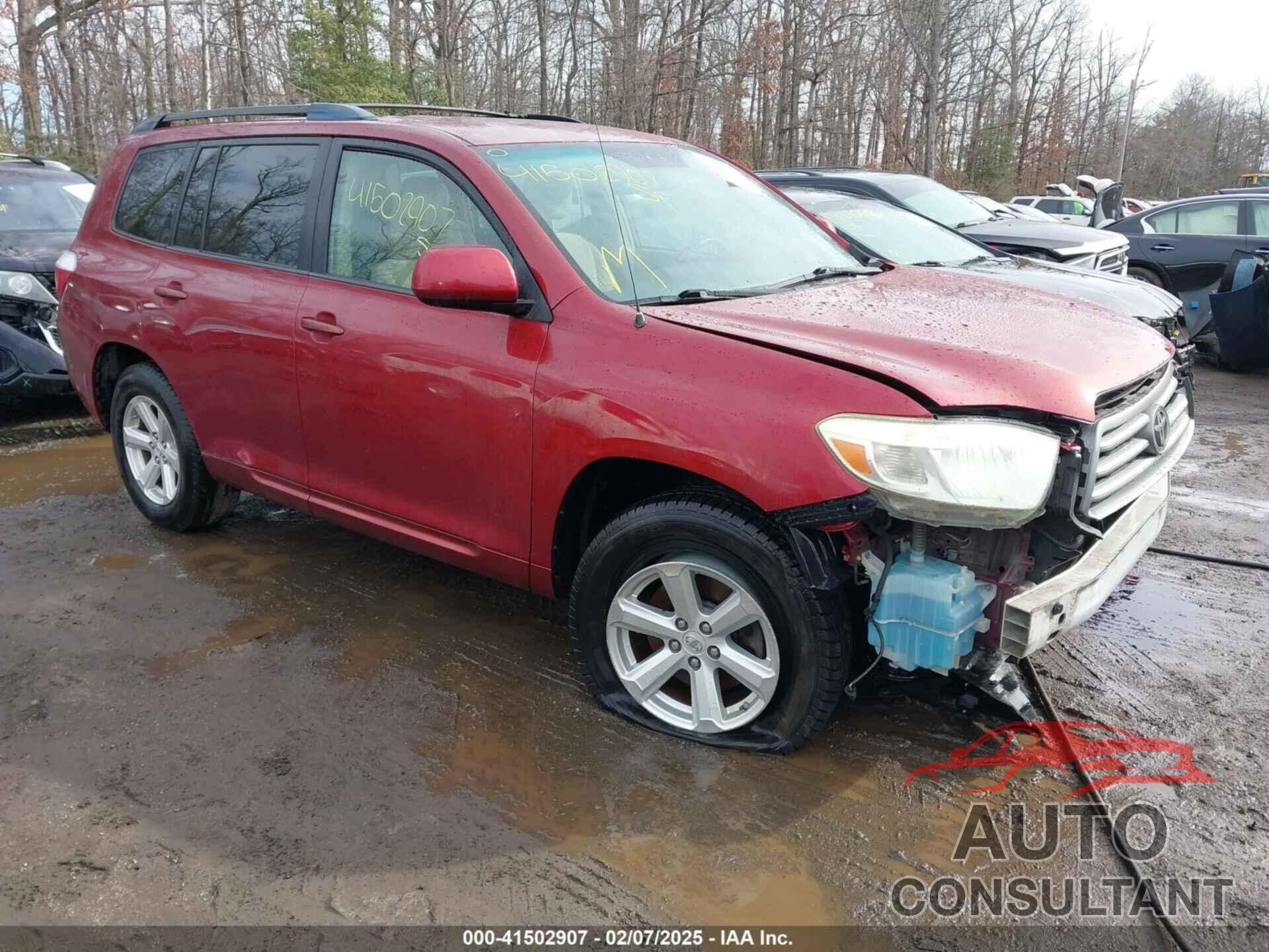 TOYOTA HIGHLANDER 2009 - JTEES41A692150447