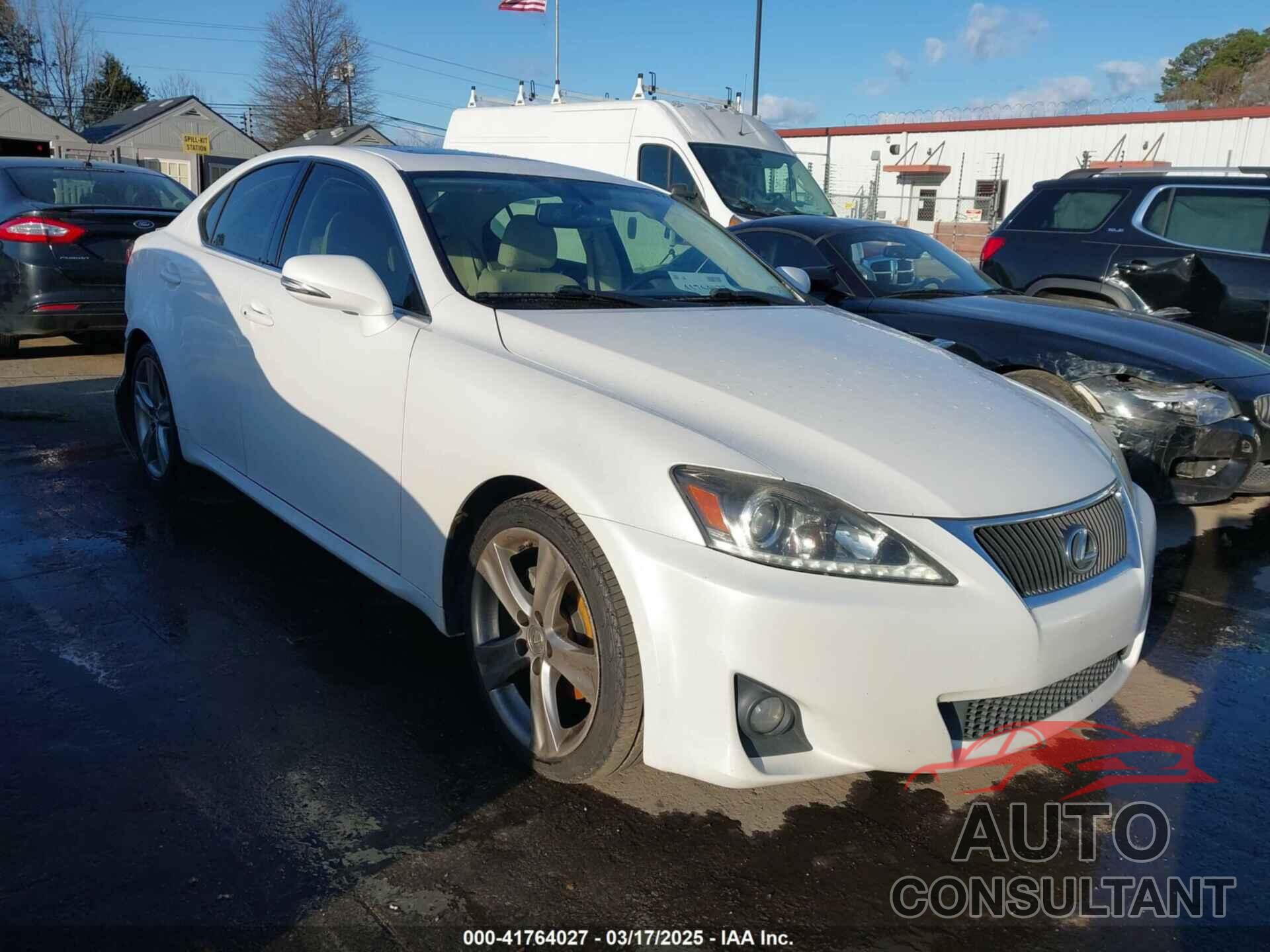 LEXUS IS 250 2012 - JTHBF5C29C5162572