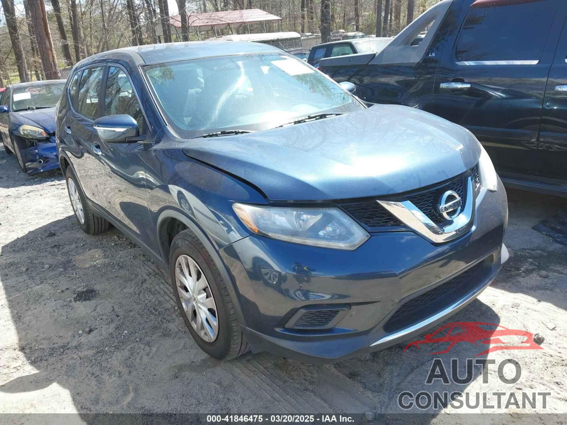 NISSAN ROGUE 2015 - KNMAT2MT9FP565049