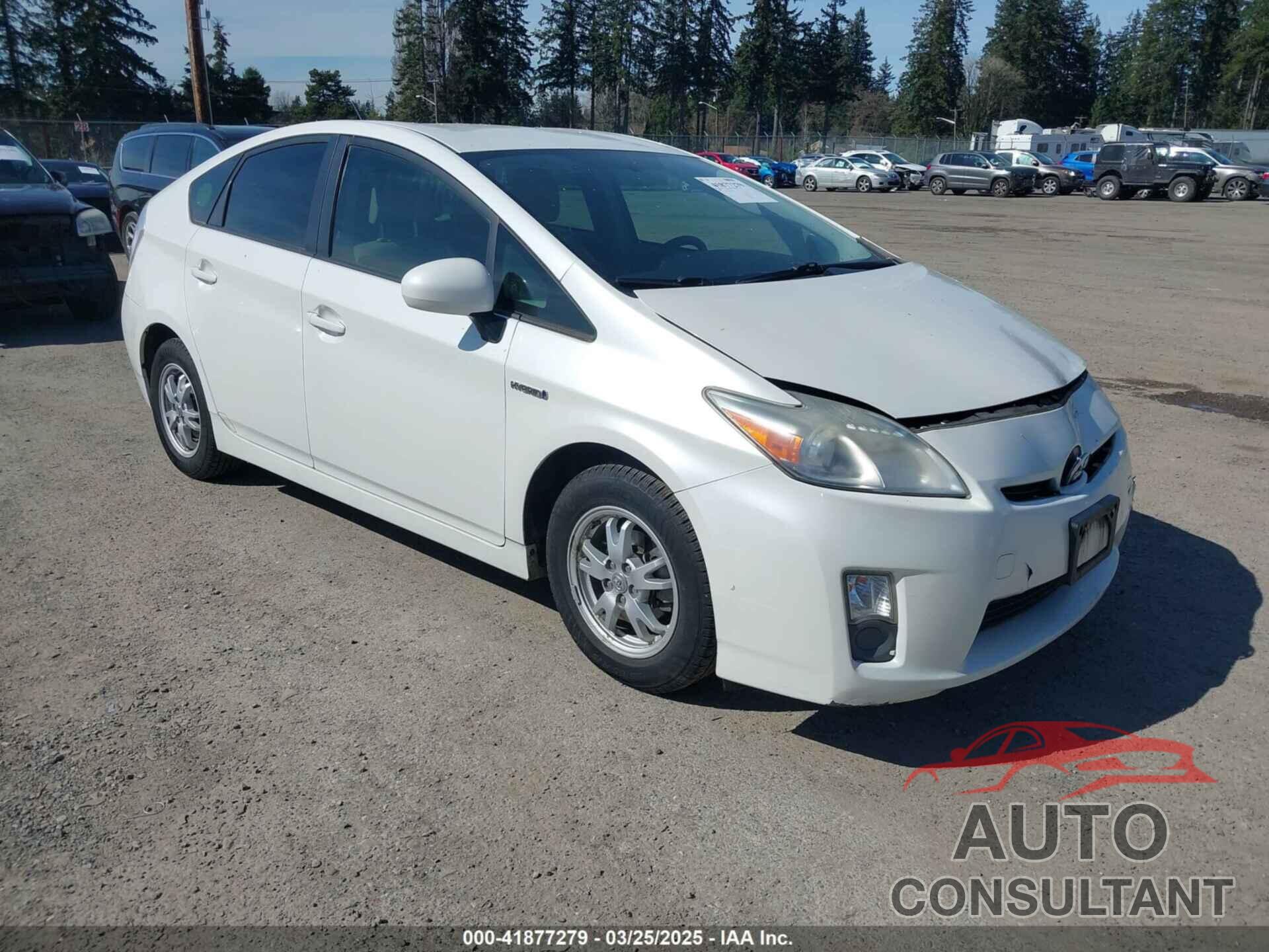 TOYOTA PRIUS 2010 - JTDKN3DU7A5176203