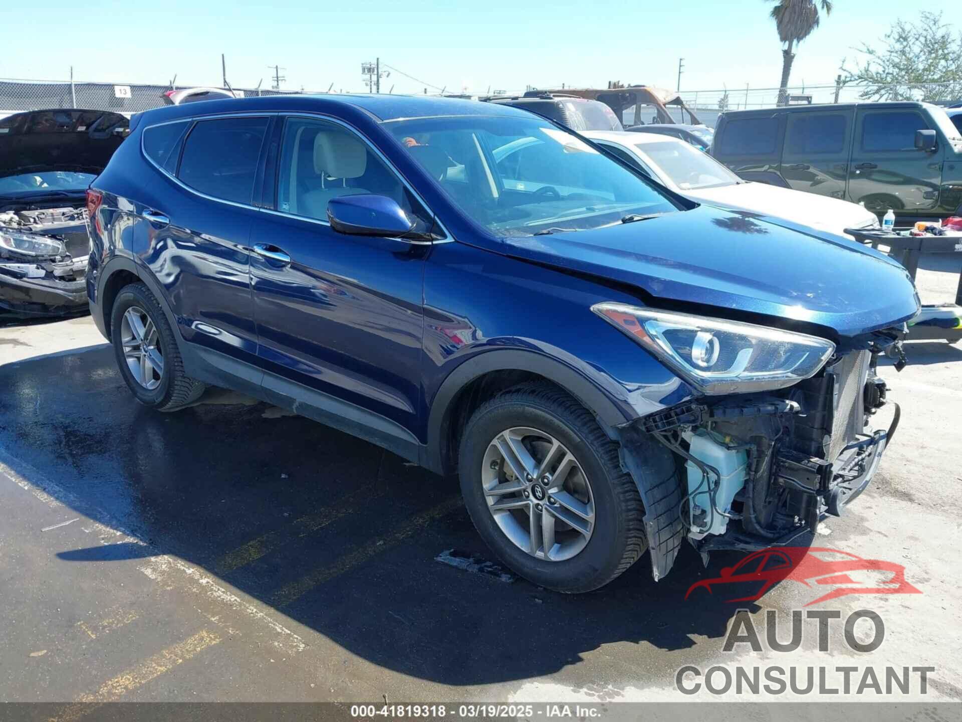 HYUNDAI SANTA FE SPORT 2018 - 5XYZT3LB6JG572327