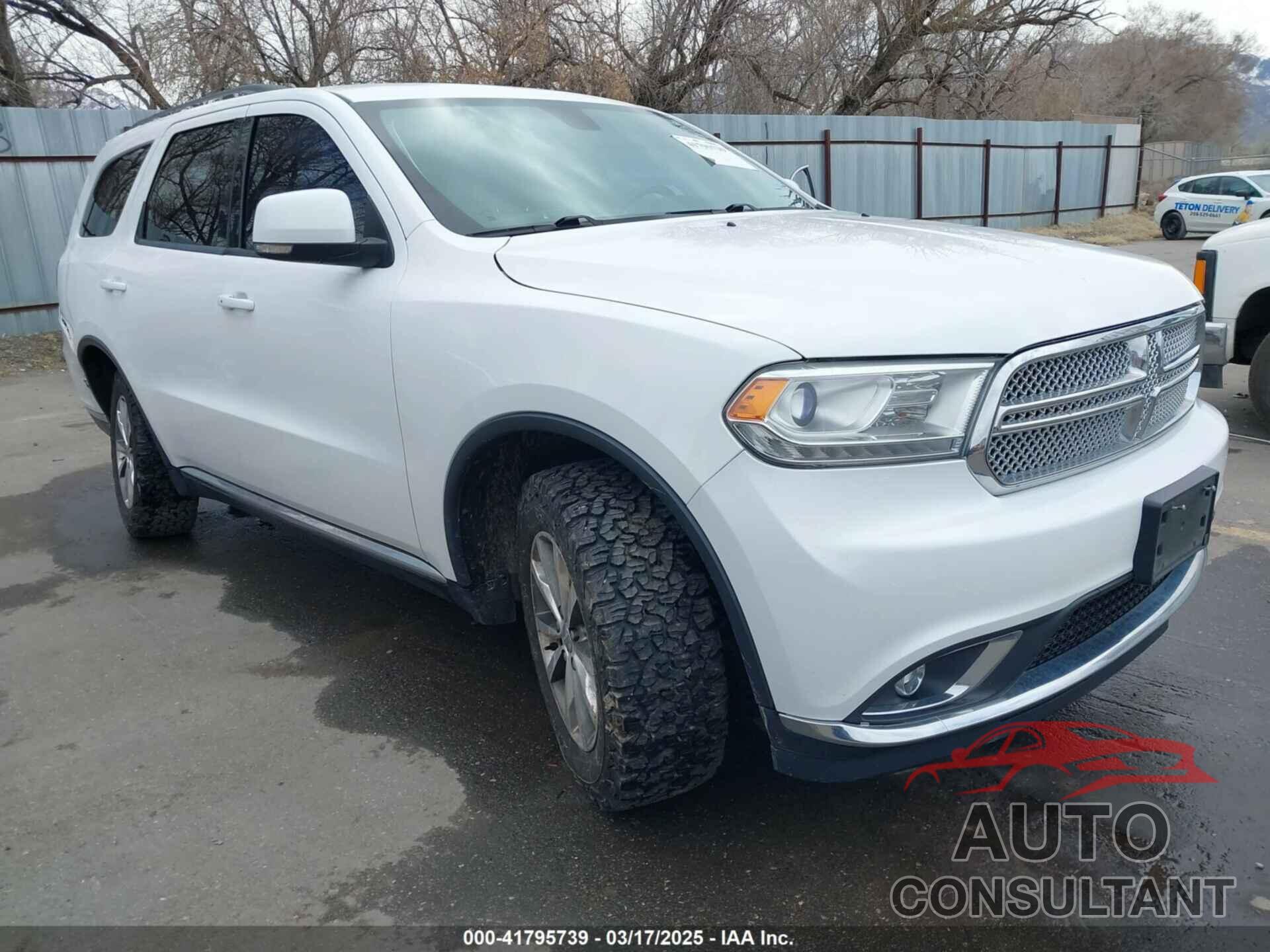 DODGE DURANGO 2015 - 1C4RDJDG0FC114385