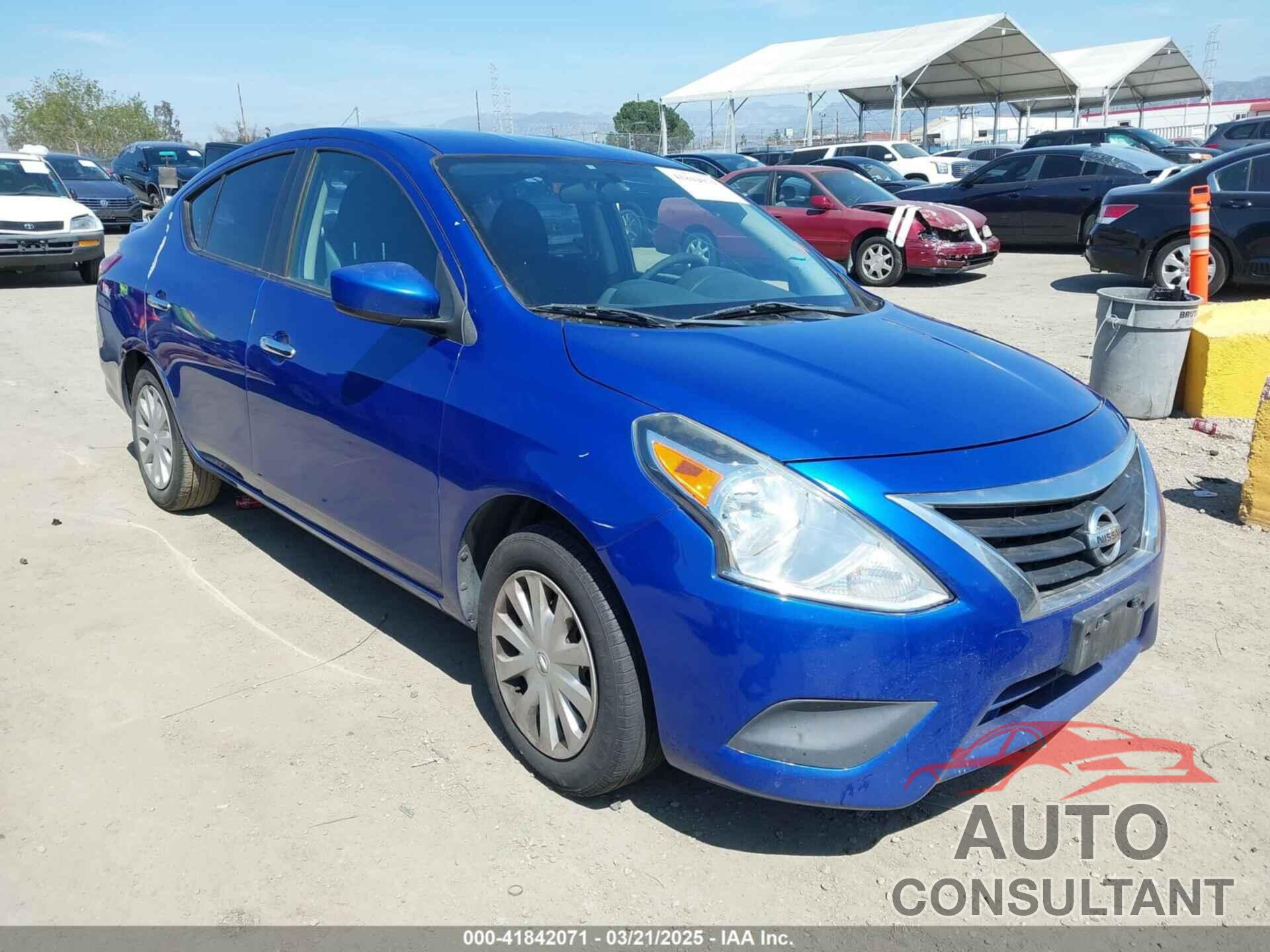 NISSAN VERSA 2015 - 3N1CN7AP4FL951822