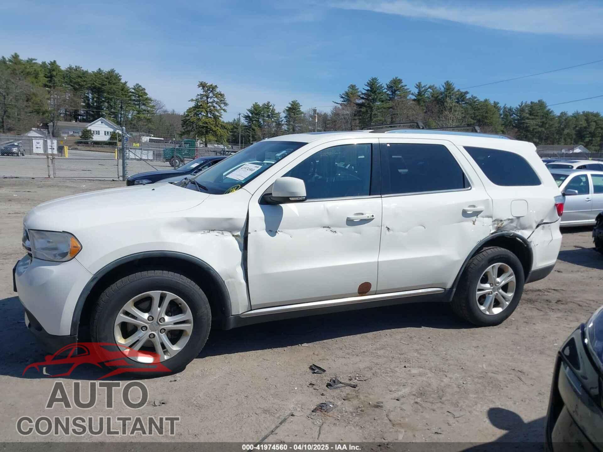 DODGE DURANGO 2012 - 1C4RDJDG0CC100692