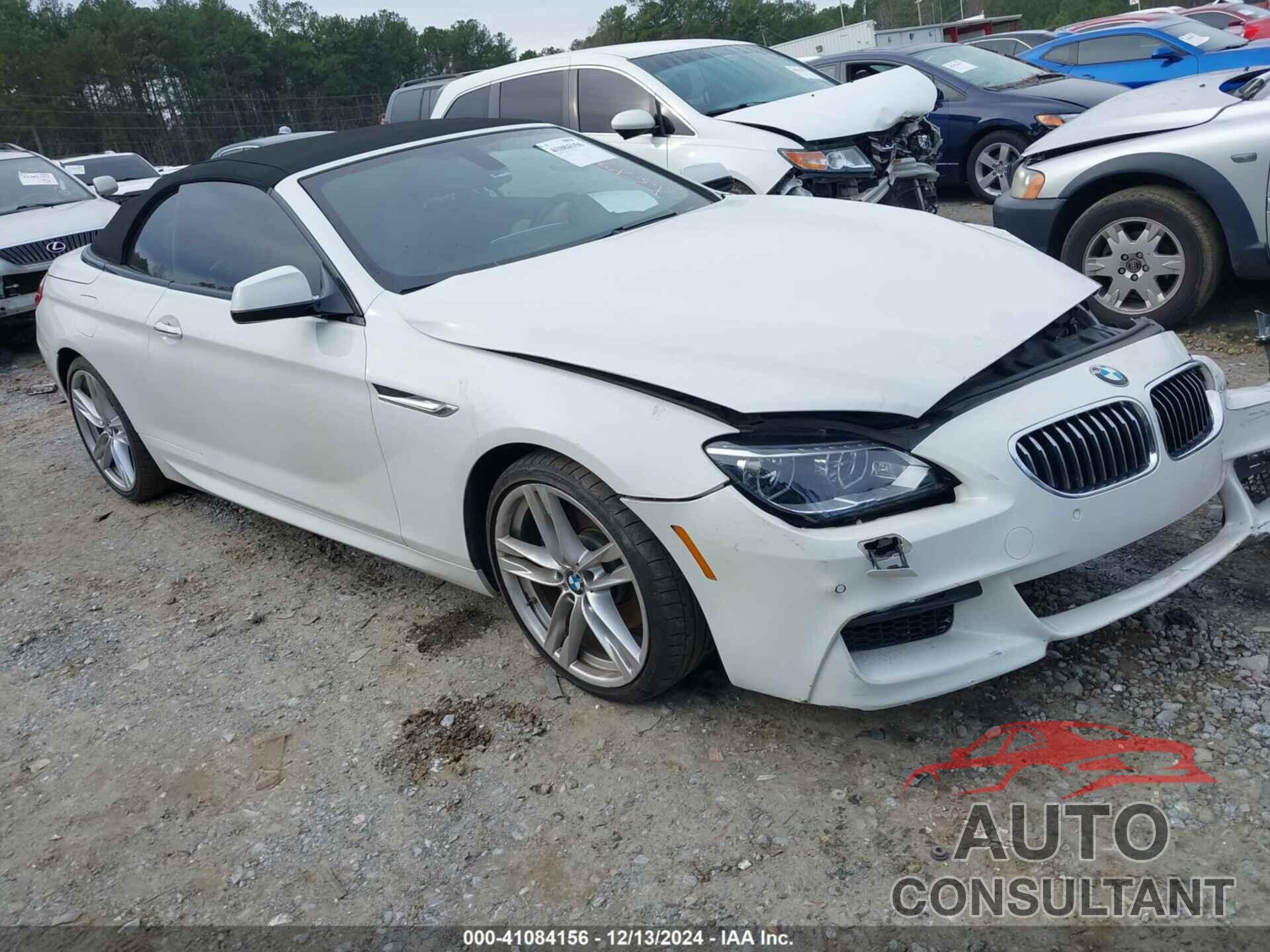 BMW 640I 2014 - WBALW7C58EDX58922
