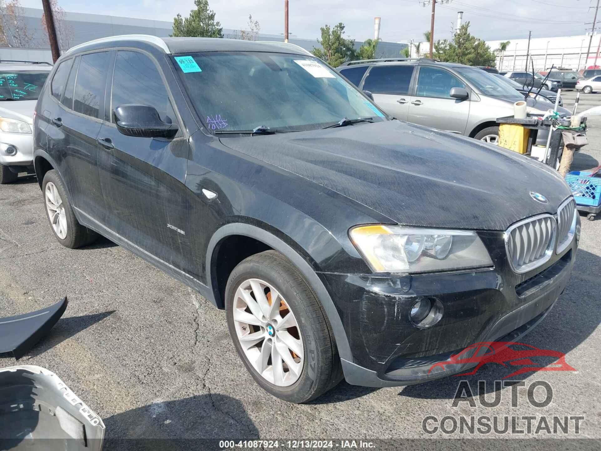 BMW X3 2013 - 5UXWX9C56D0A17397