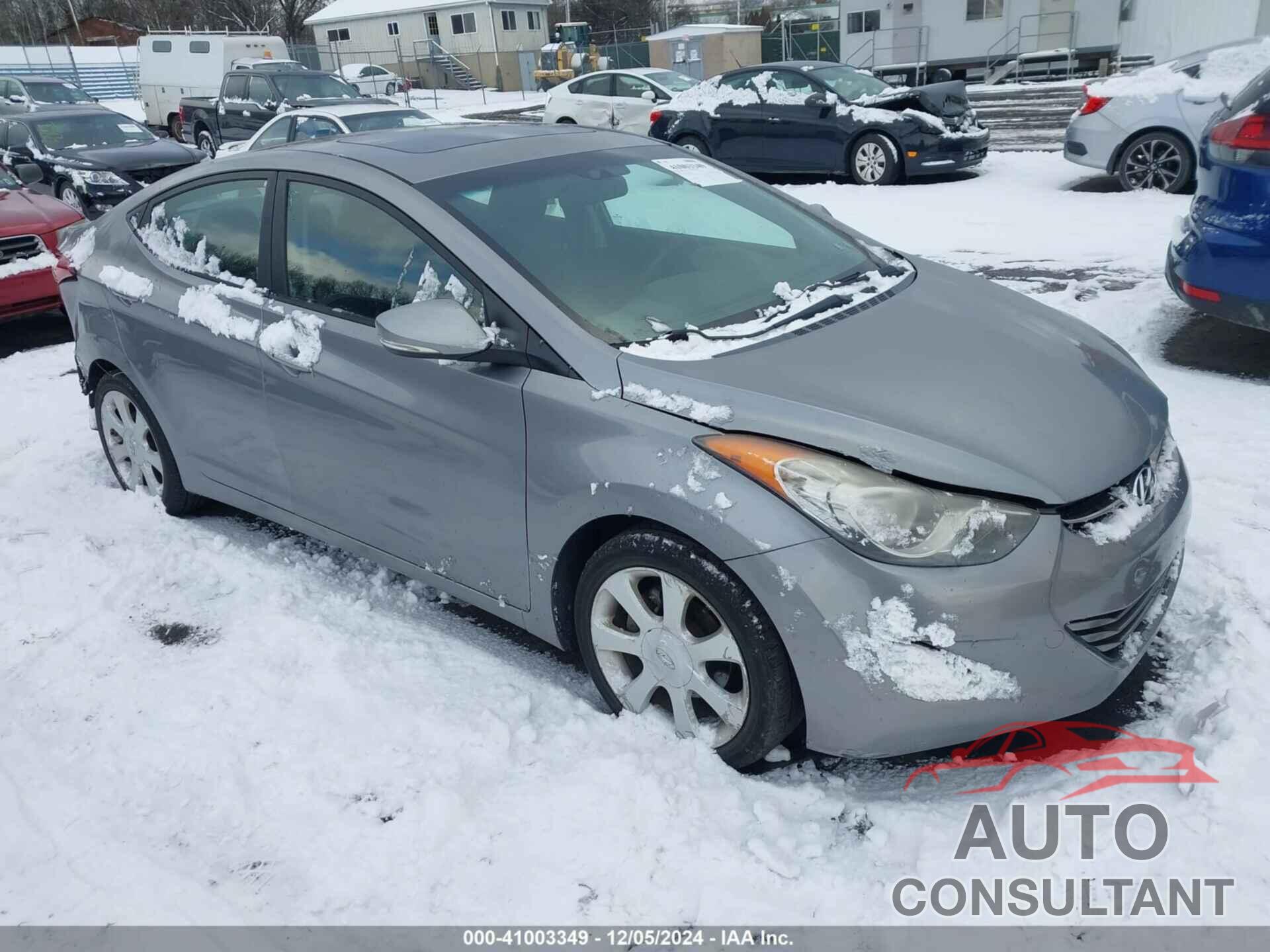 HYUNDAI ELANTRA 2012 - KMHDH4AE5CU249172