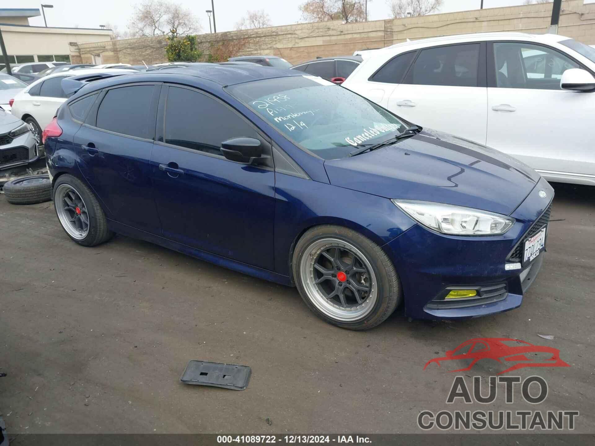 FORD FOCUS ST 2017 - 1FADP3L94HL314453