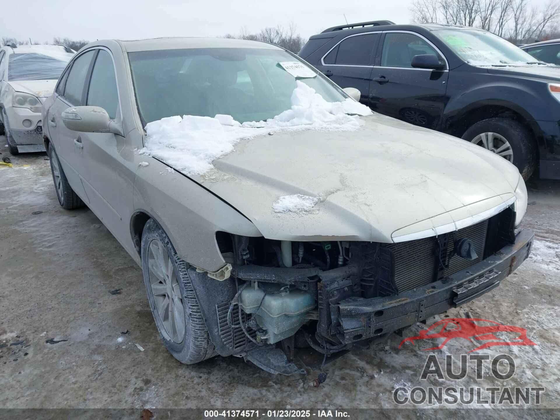 HYUNDAI AZERA 2009 - KMHFC46F69A343273