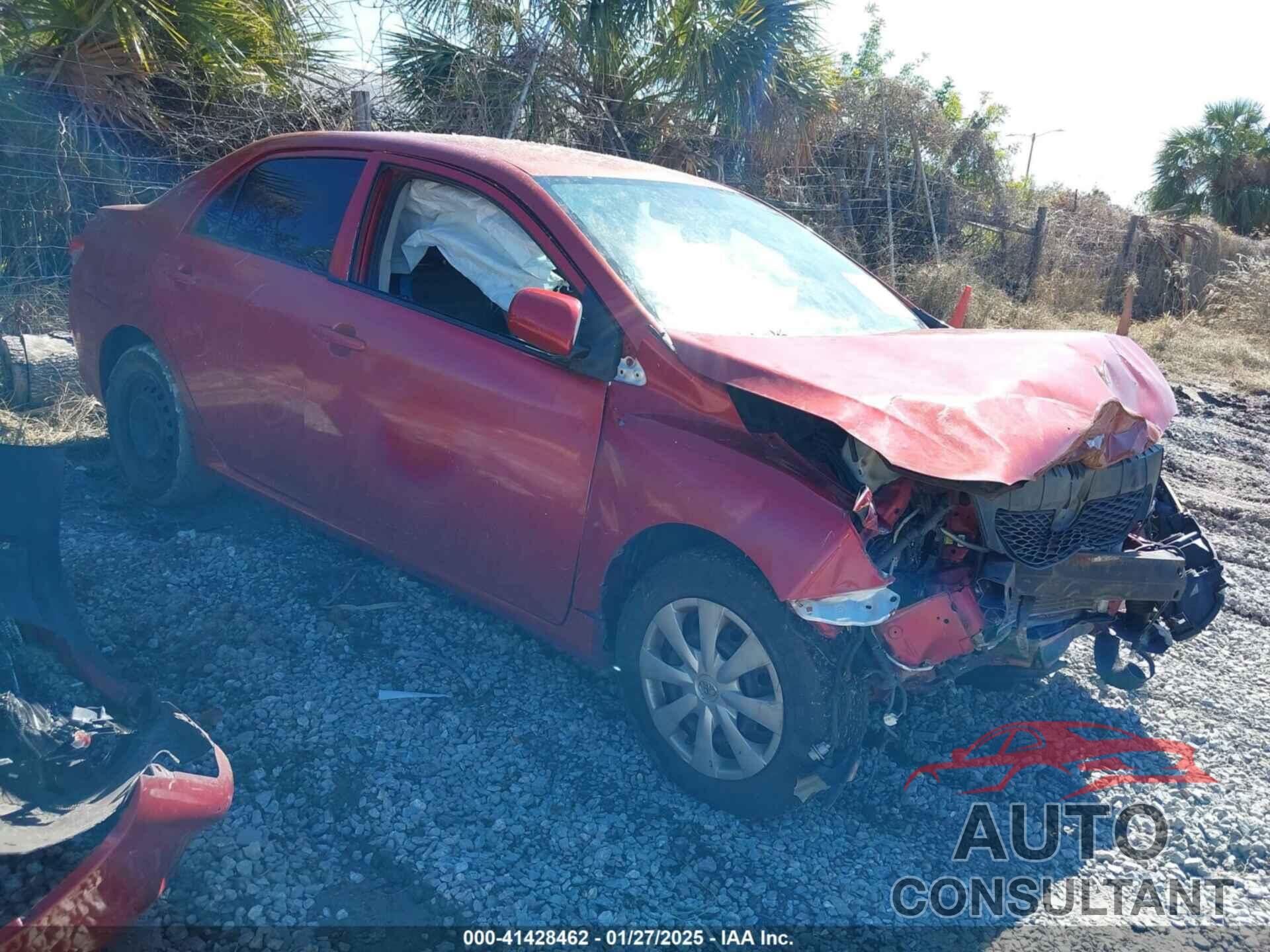 TOYOTA COROLLA 2009 - JTDBL40E999031128