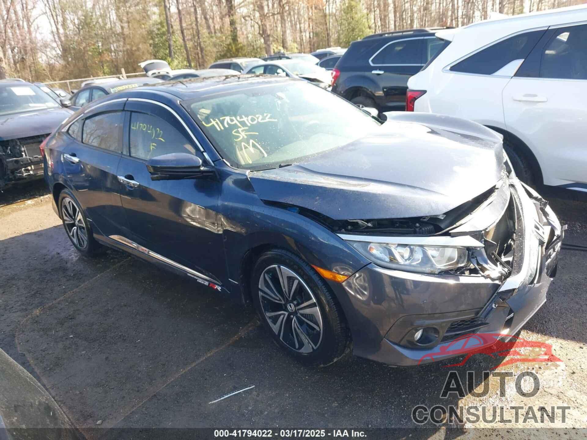 HONDA CIVIC 2016 - 19XFC1F39GE222188