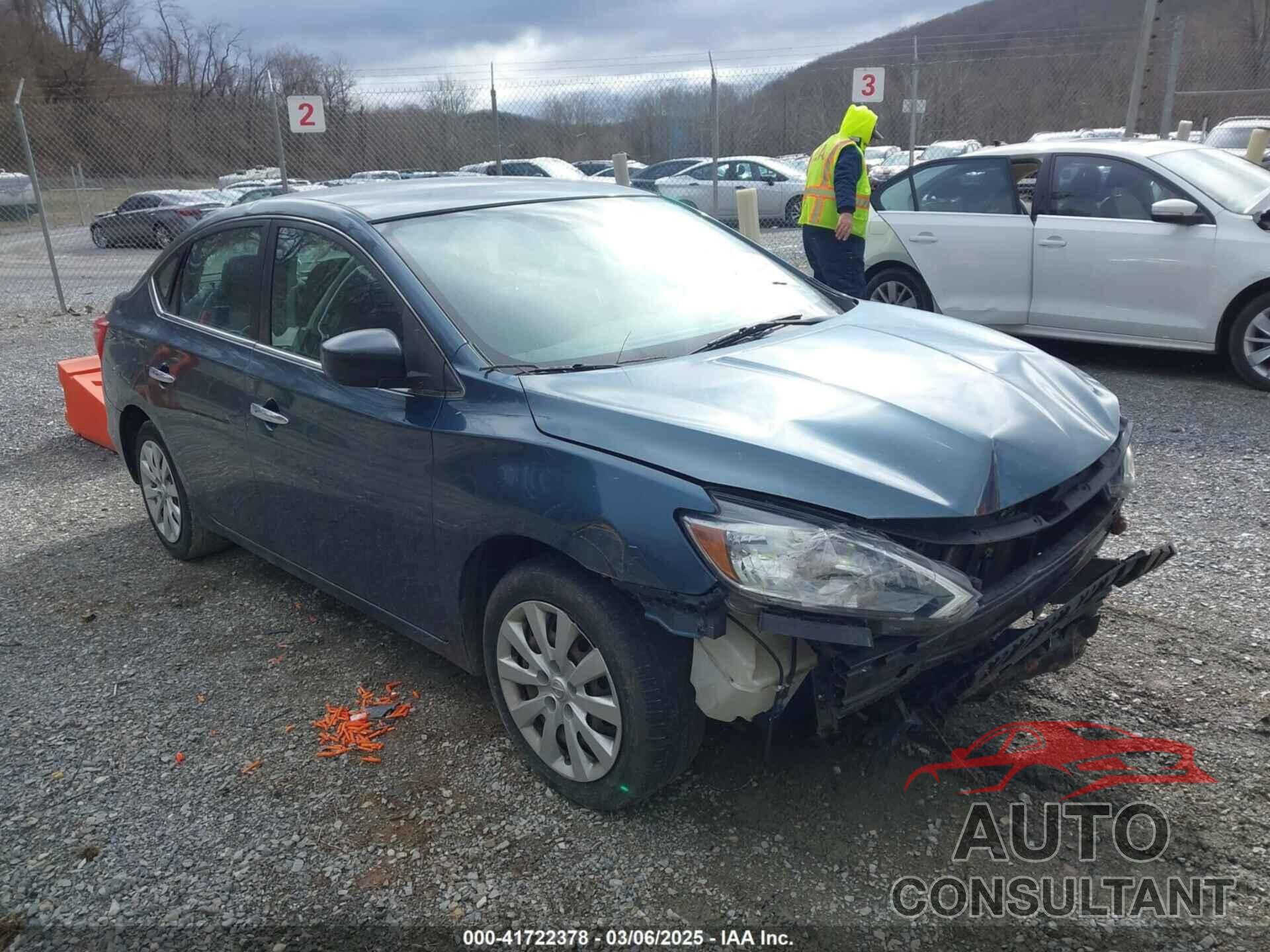 NISSAN SENTRA 2017 - 3N1AB7AP5HY348450