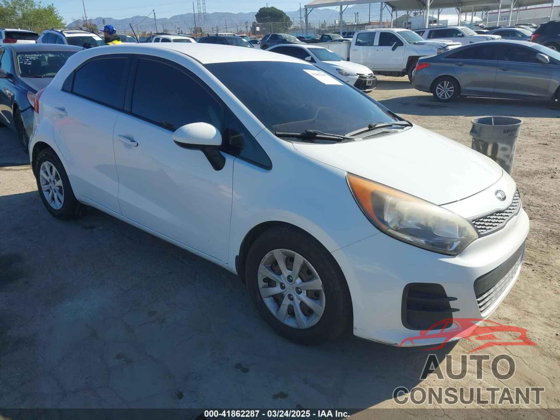 KIA RIO 2016 - KNADM5A35G6621542