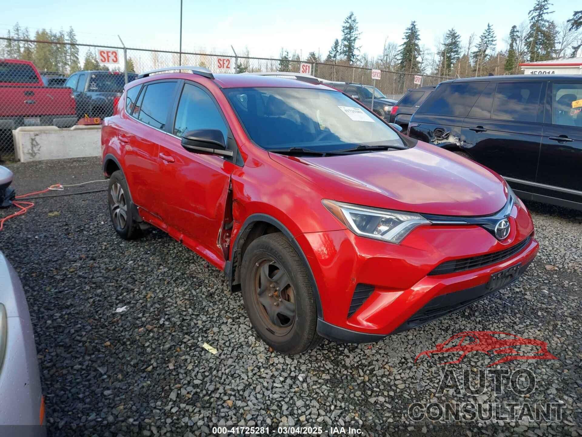 TOYOTA RAV4 2016 - 2T3BFREV7GW475036