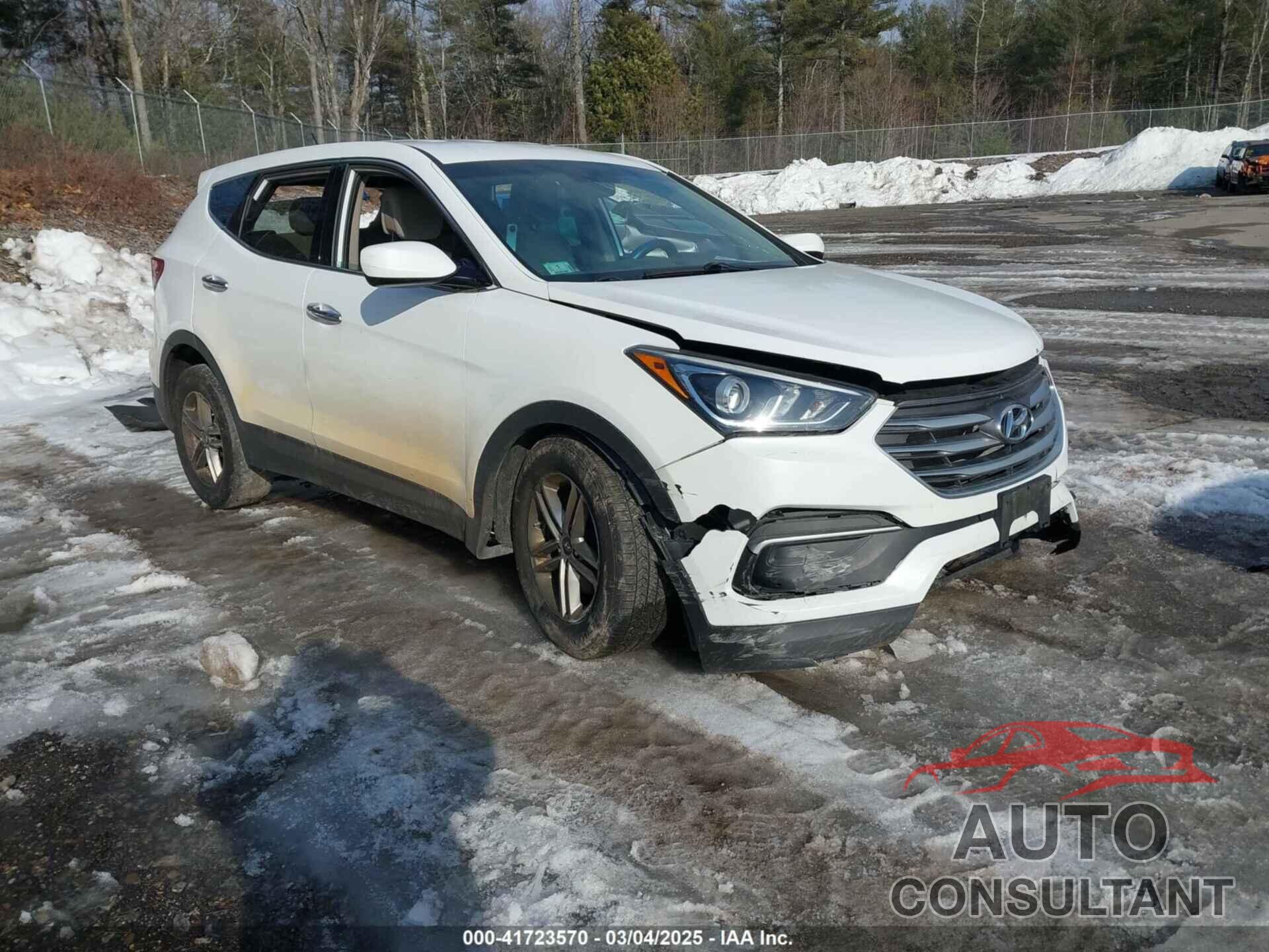 HYUNDAI SANTA FE SPORT 2018 - 5NMZTDLB9JH106967