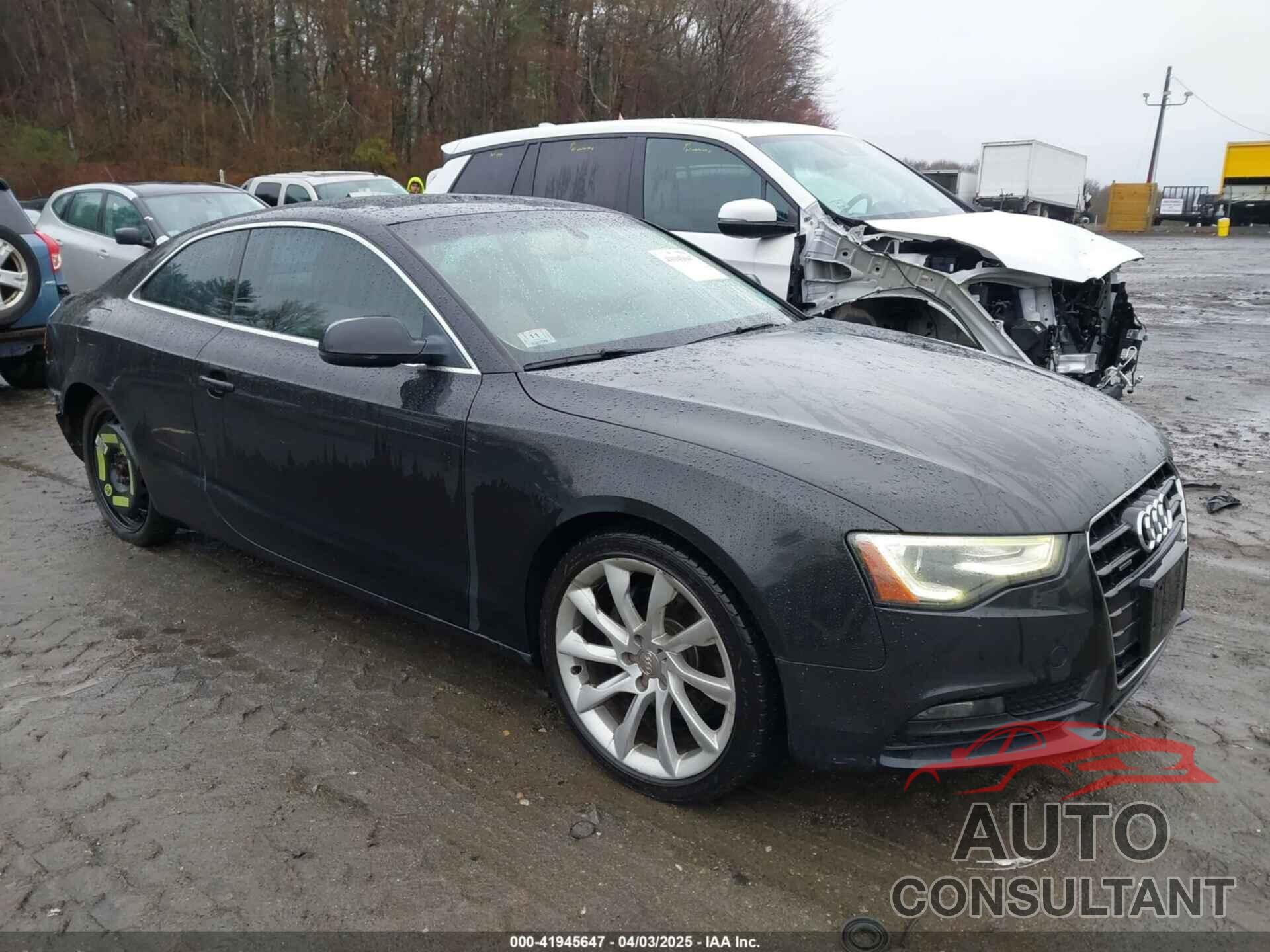 AUDI A5 2013 - WAULFAFR3DA025186