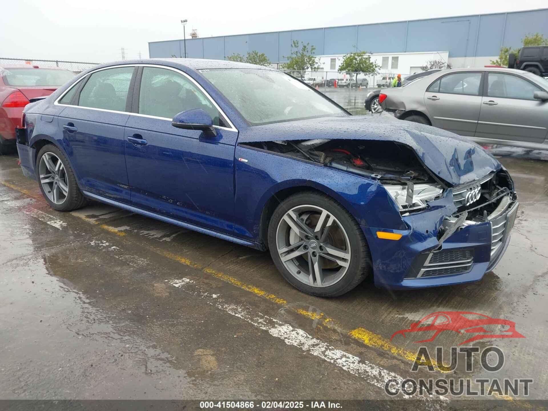 AUDI A4 2018 - WAUENAF43JA091281