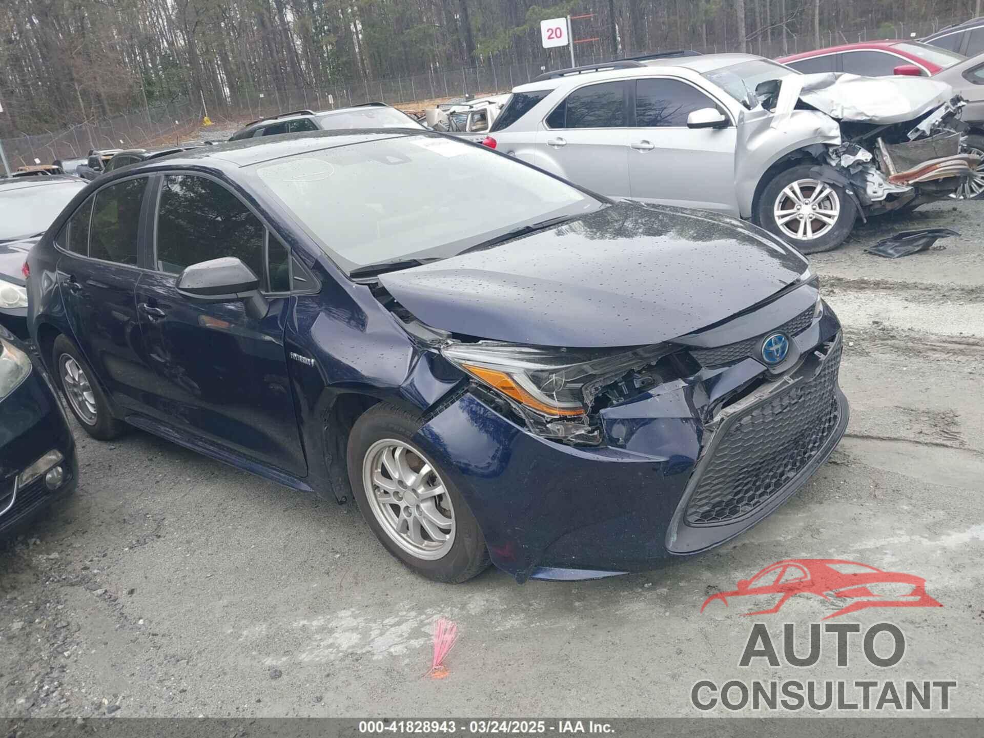 TOYOTA COROLLA 2020 - JTDEBRBE2LJ028118