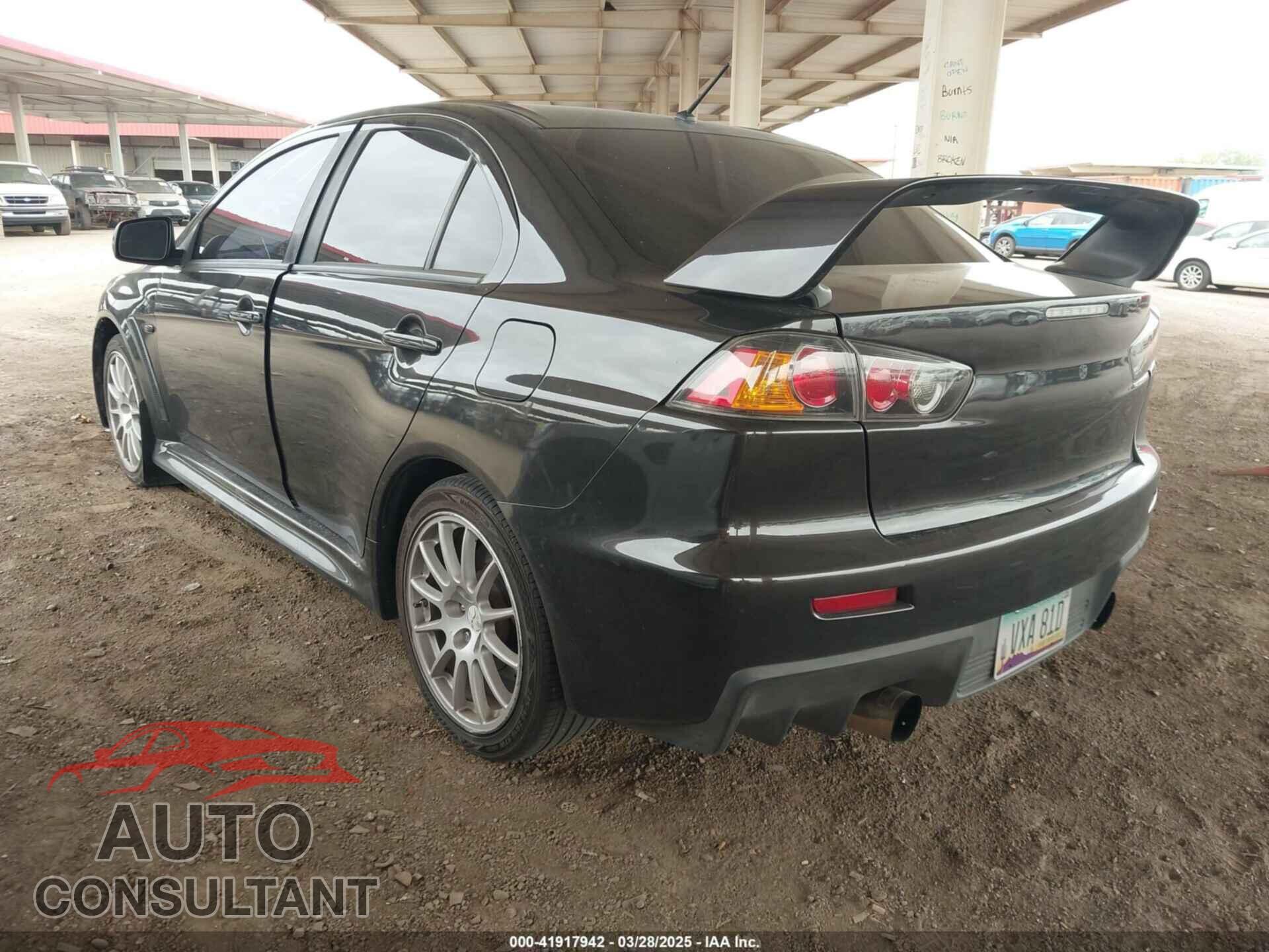 MITSUBISHI LANCER EVOLUTION 2013 - JA32W8FV6DU009257