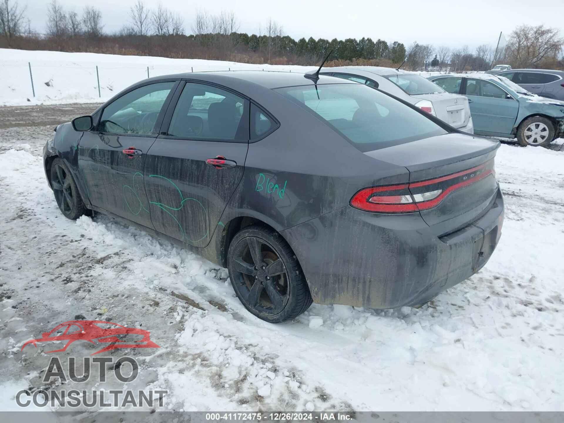 DODGE DART 2016 - 1C3CDFBB4GD610204