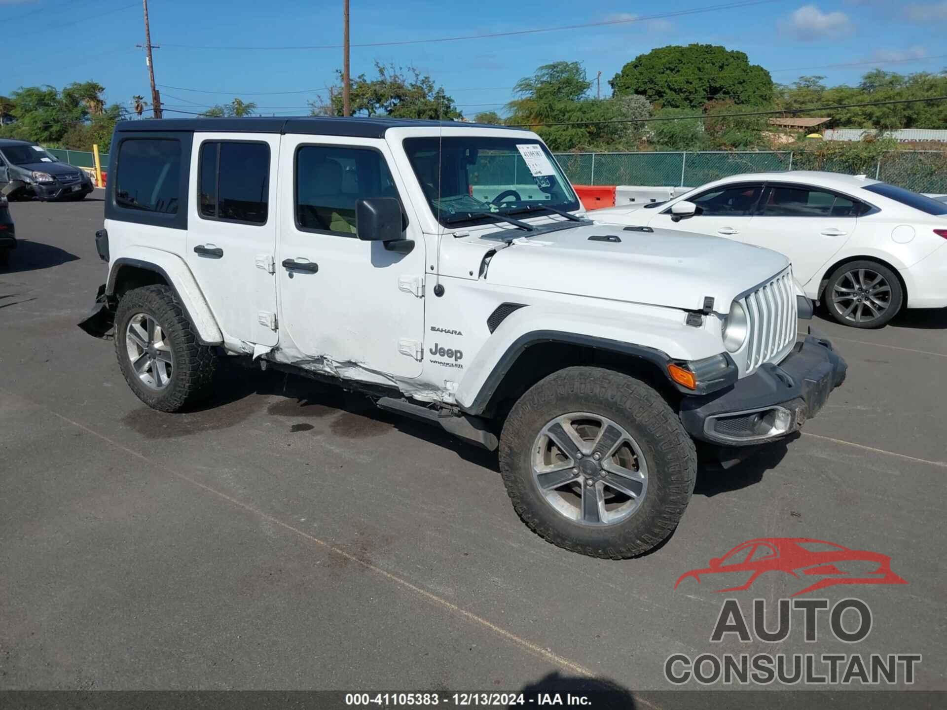 JEEP WRANGLER UNLIMITED 2018 - 1C4HJXEG0JW120068