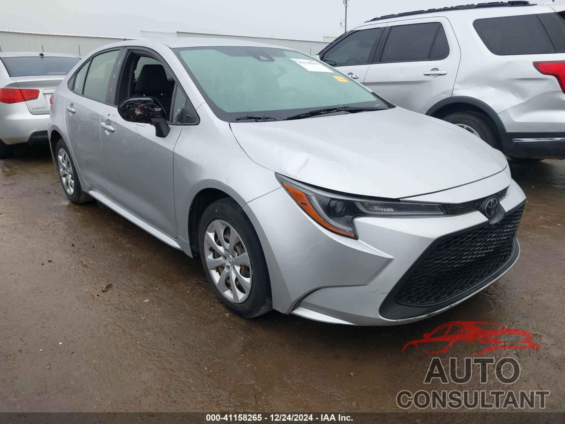 TOYOTA COROLLA 2020 - JTDEPRAEXLJ030945