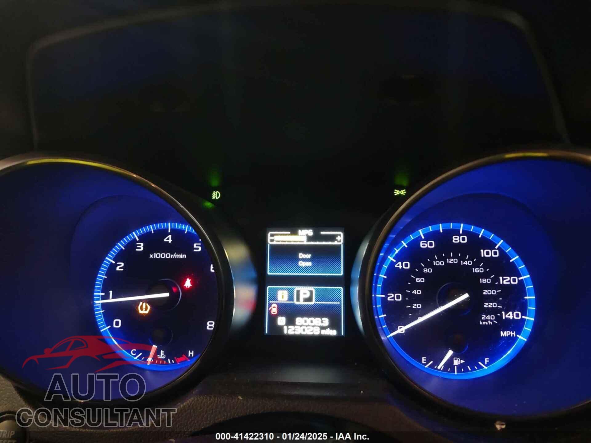 SUBARU OUTBACK 2016 - 4S4BSALC8G3240142