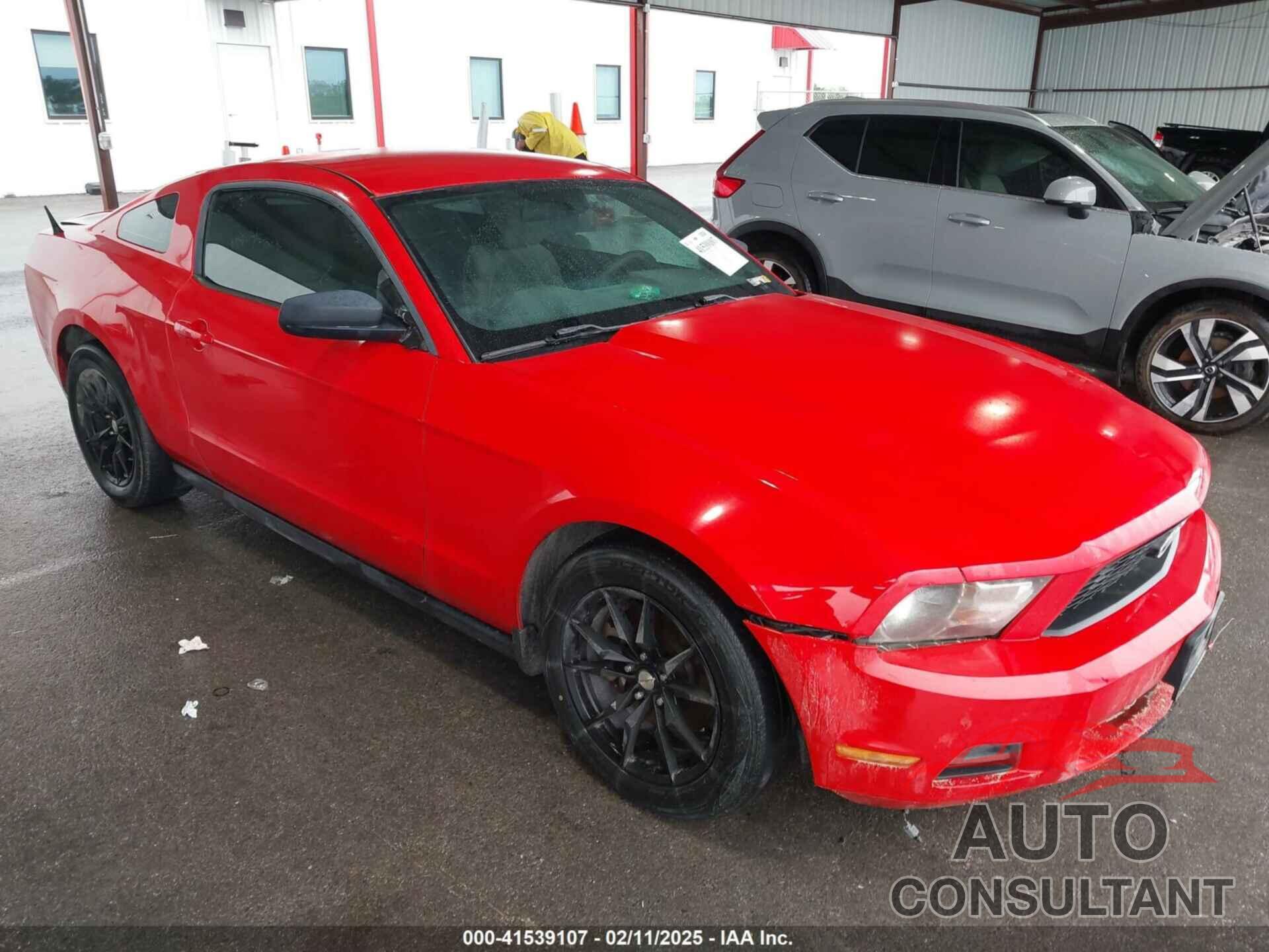 FORD MUSTANG 2012 - 1ZVBP8AMXC5266389