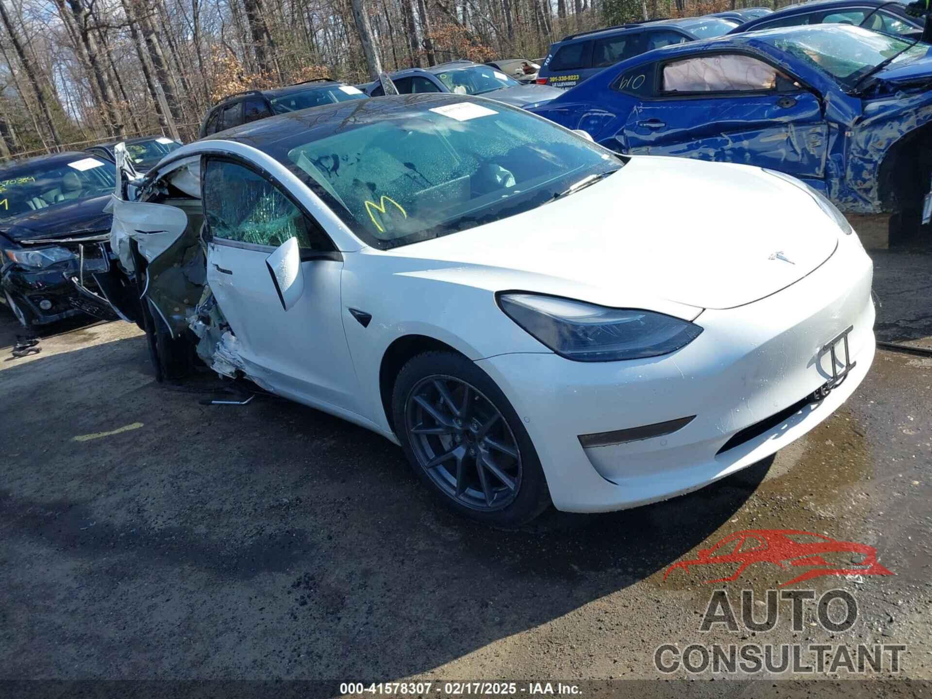TESLA MODEL 3 2022 - 5YJ3E1EB4NF334877