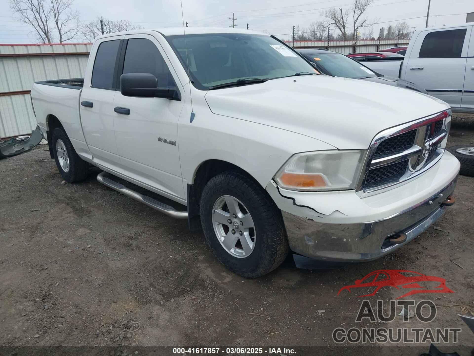 DODGE RAM 1500 2009 - 1D3HB18PX9S700623