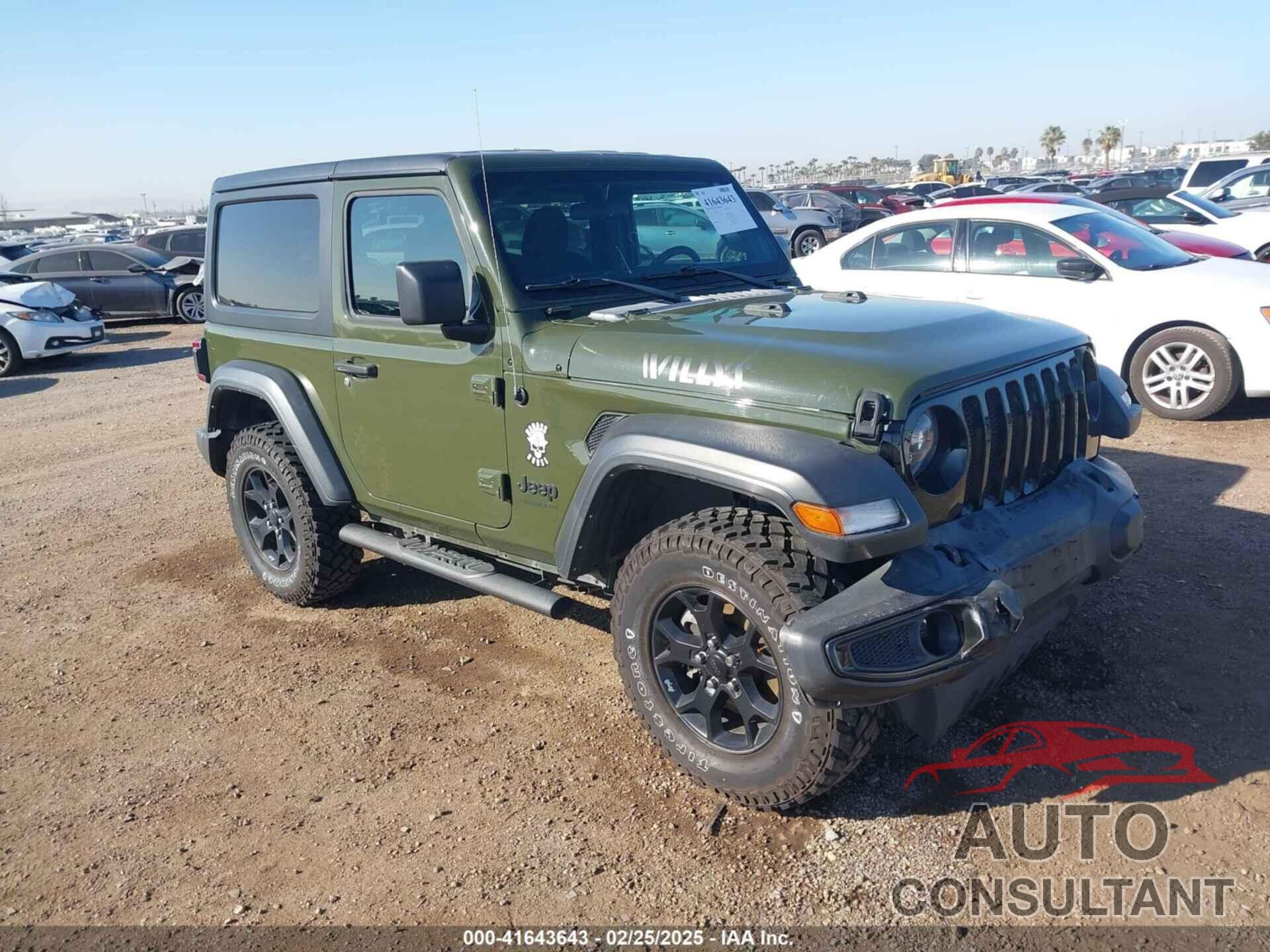 JEEP WRANGLER 2021 - 1C4HJXAG0MW552427