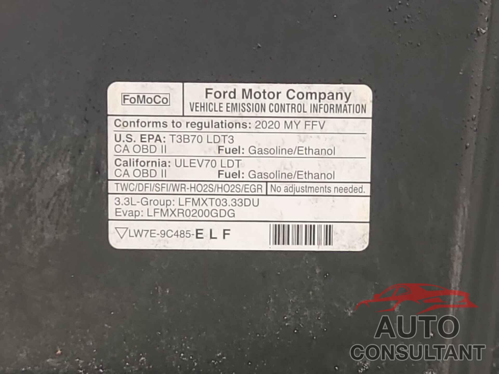 FORD F150 2020 - 1FTEW1EB9LKE12852