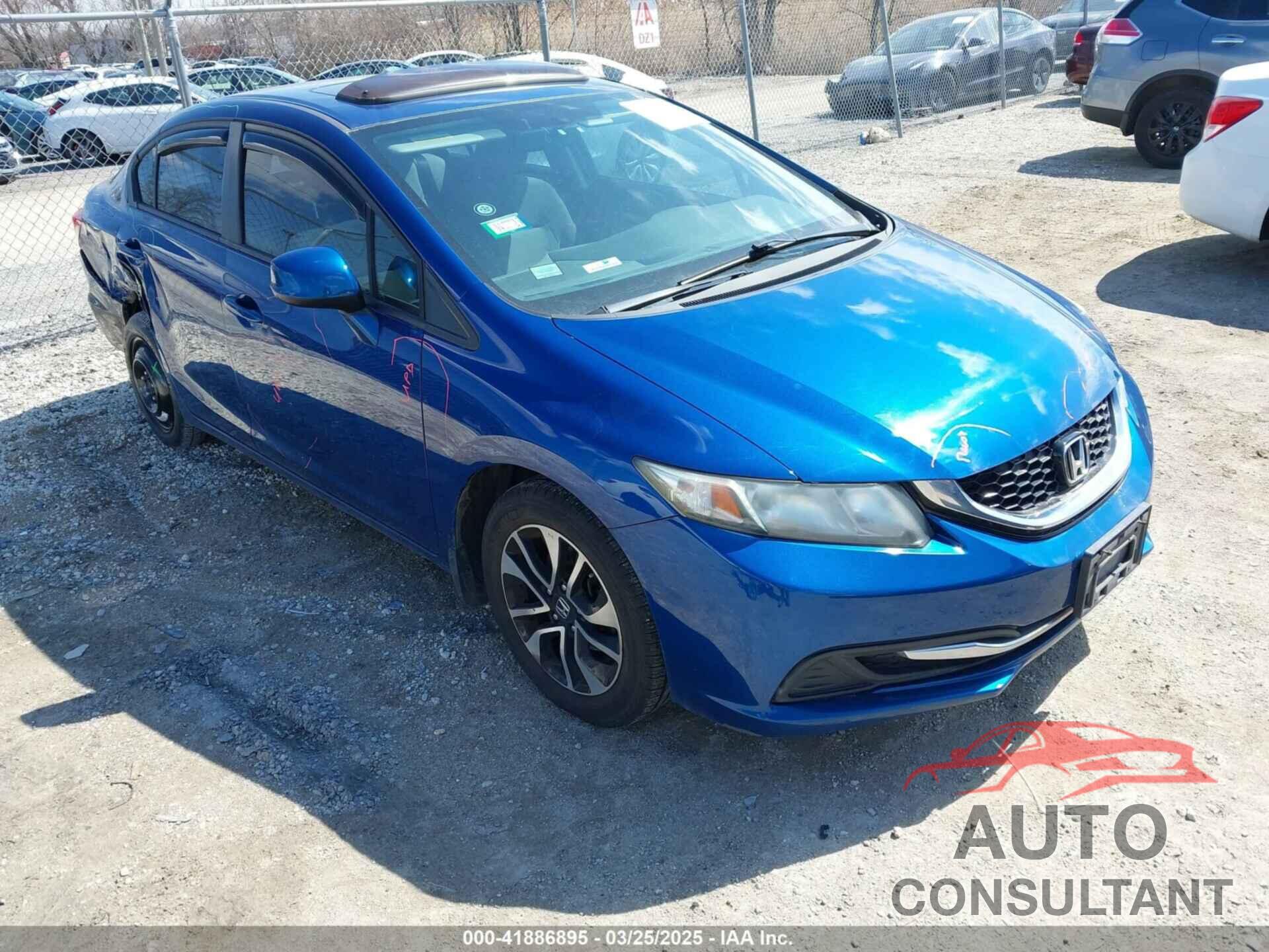 HONDA CIVIC 2013 - 19XFB2F89DE036876