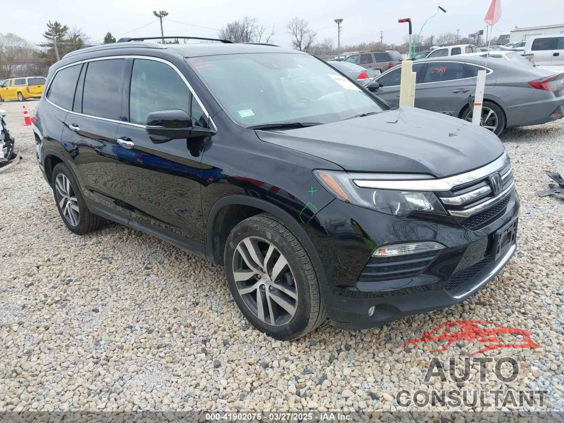 HONDA PILOT 2017 - 5FNYF6H90HB051700