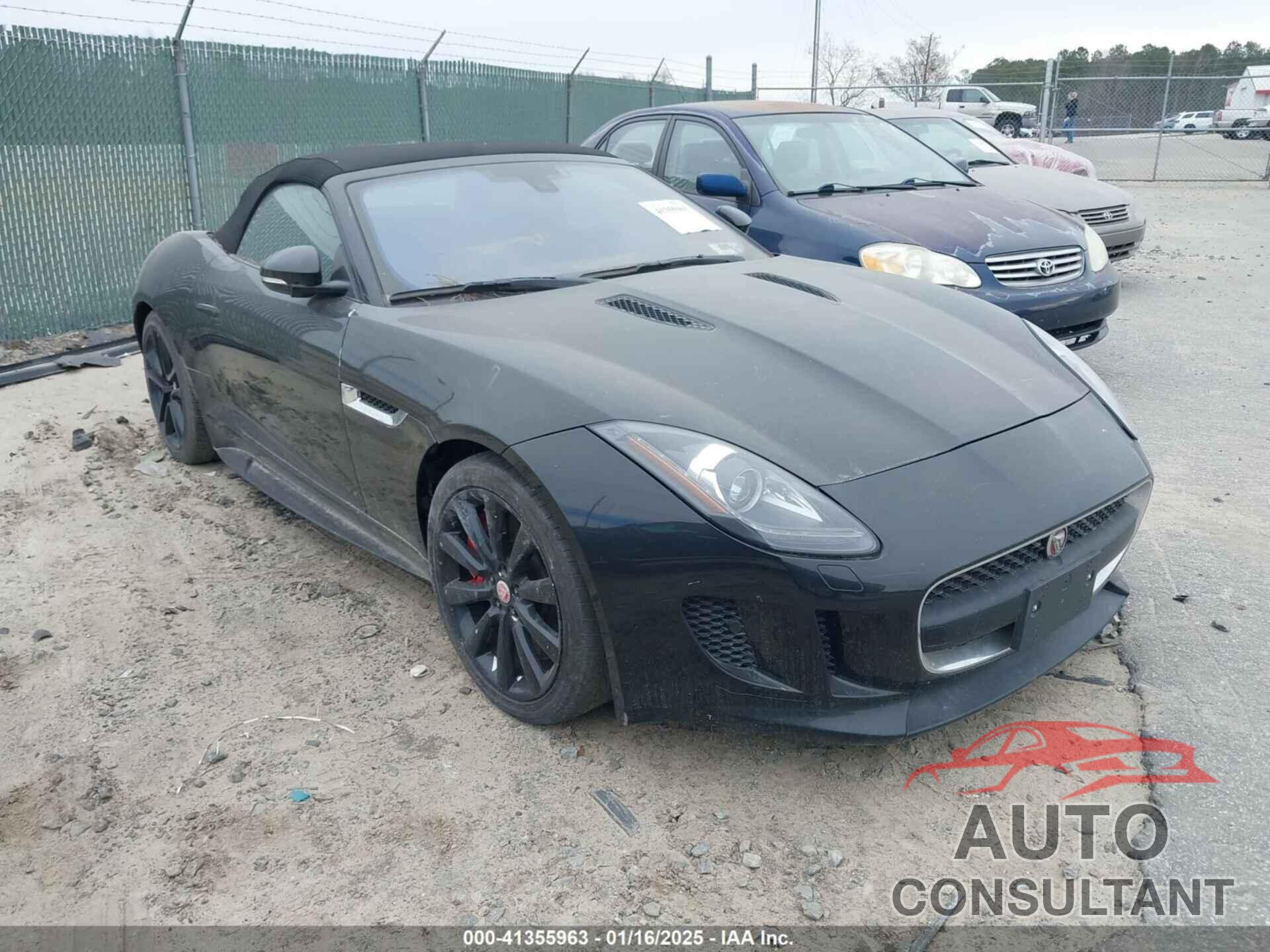 JAGUAR F-TYPE 2017 - SAJWJ6FV7H8K45180