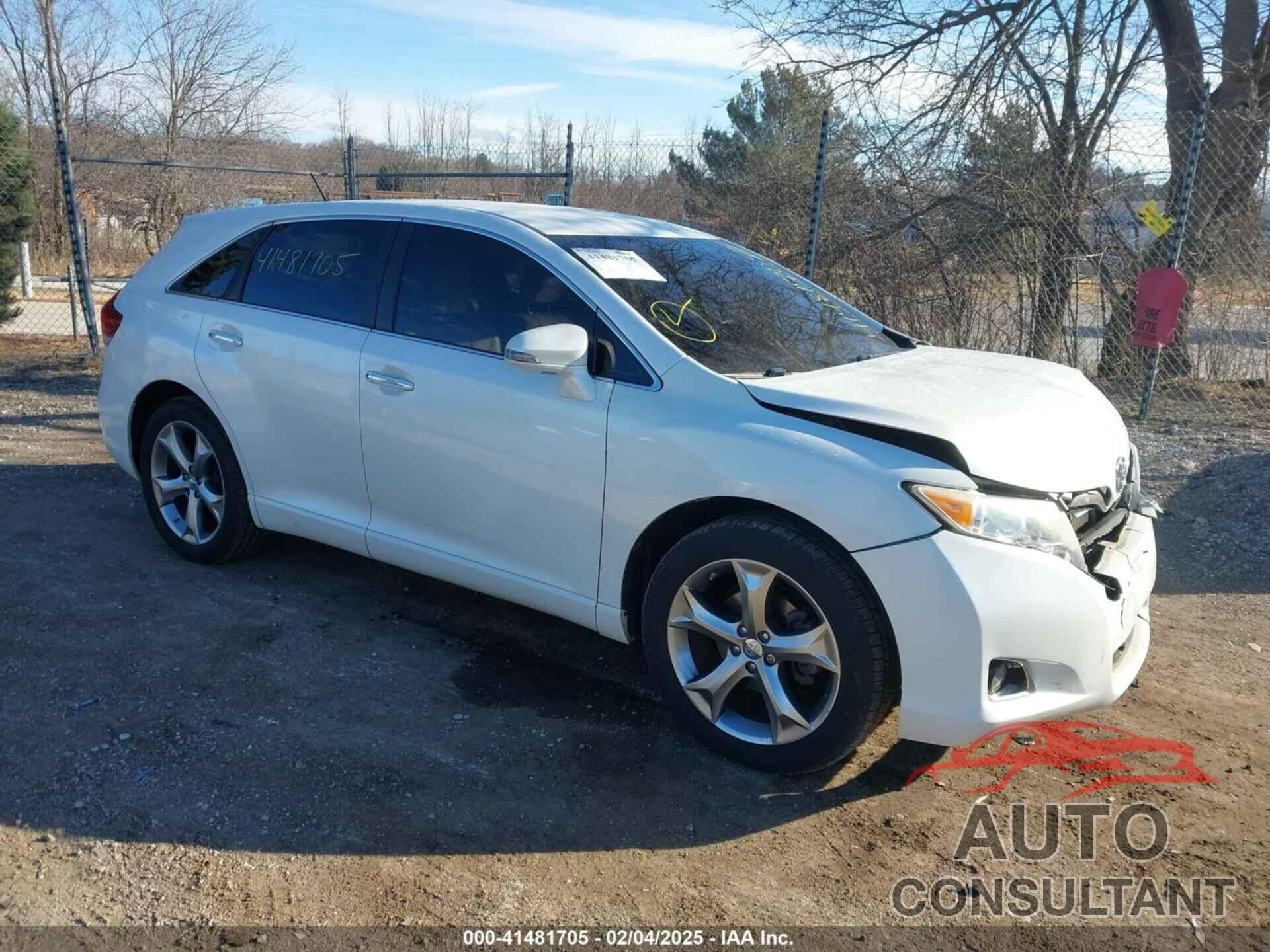 TOYOTA VENZA 2014 - 4T3BK3BBXEU098220