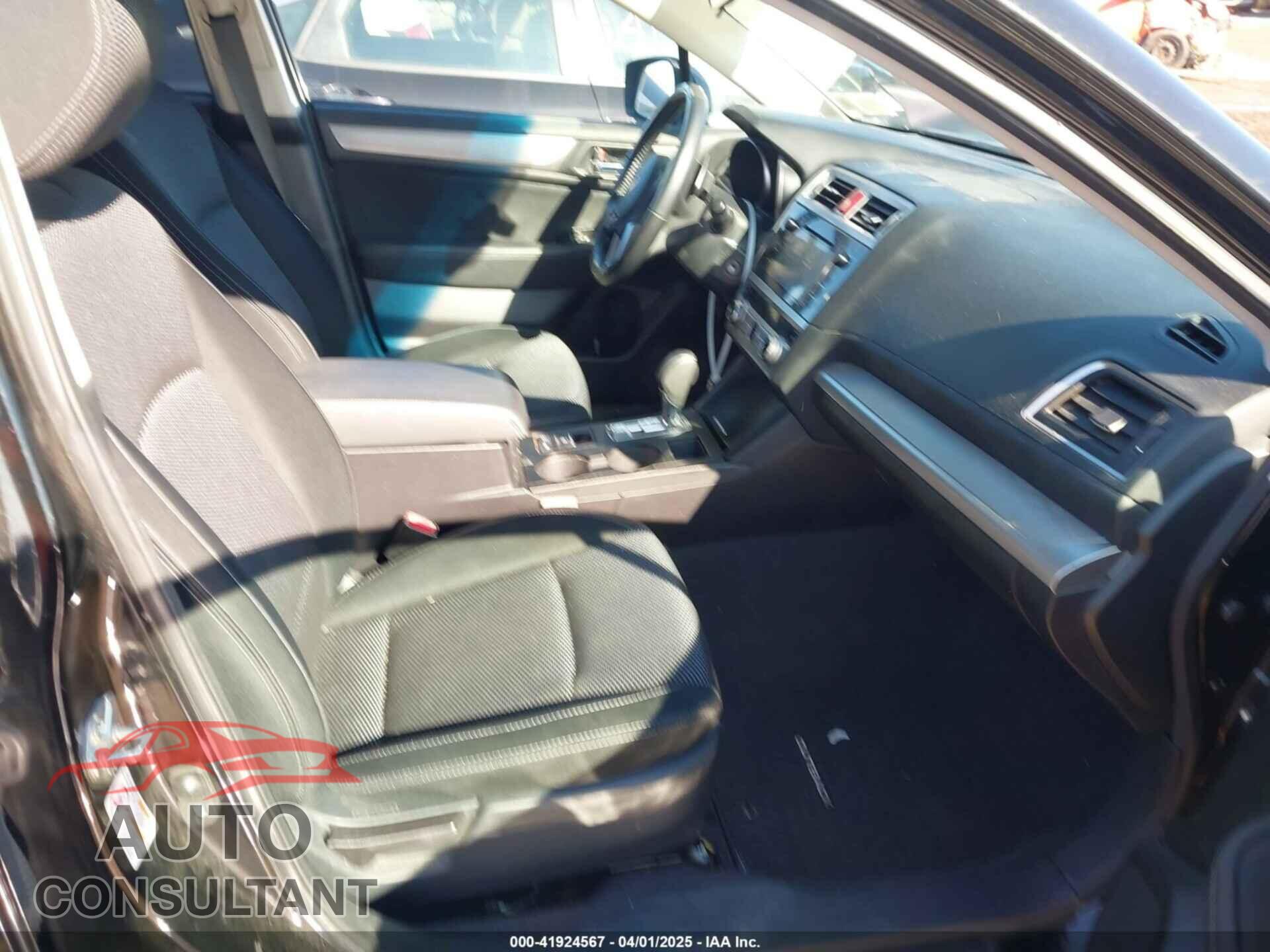 SUBARU OUTBACK 2015 - 4S4BSACC6F3344210
