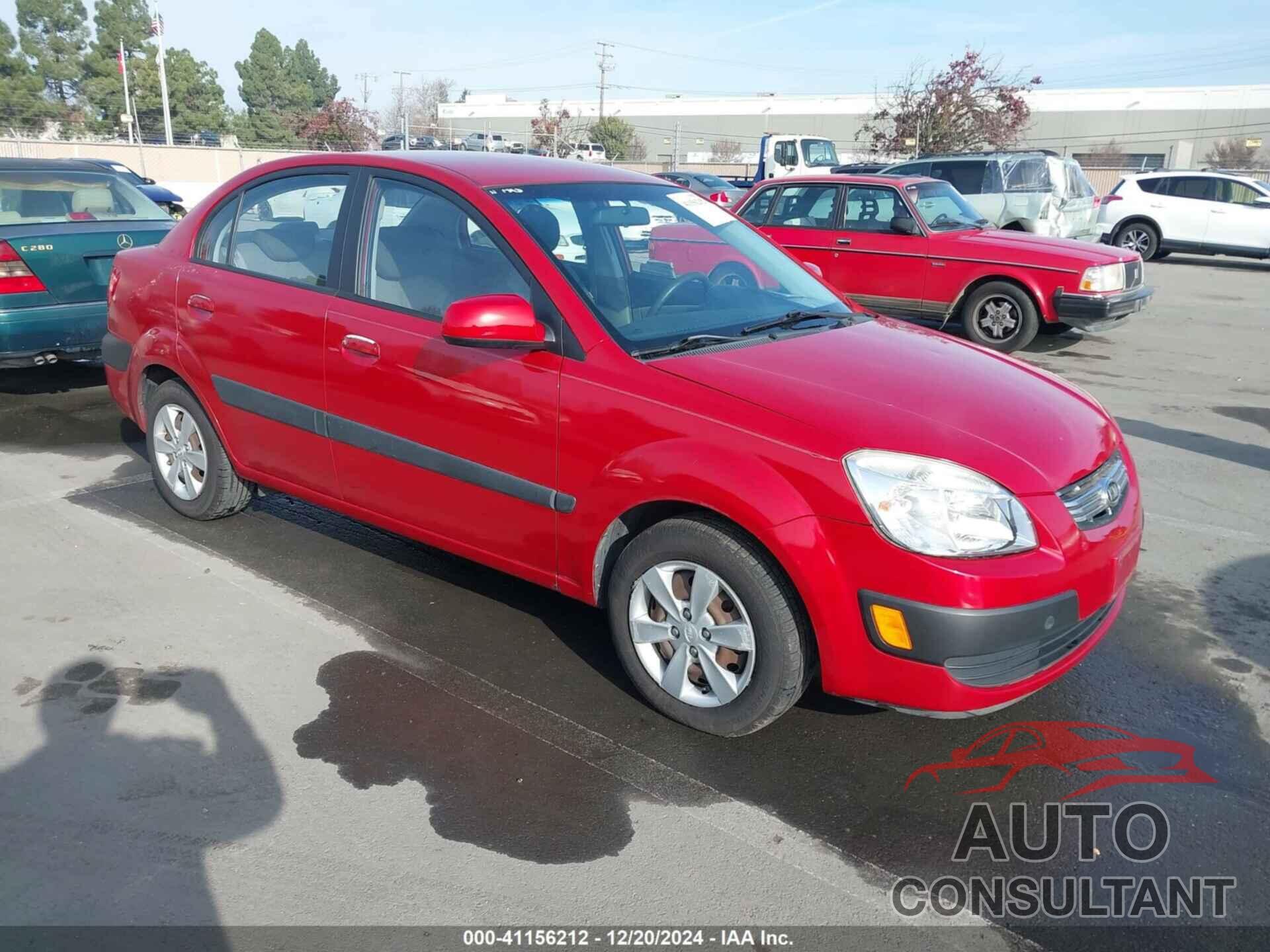 KIA RIO 2009 - KNADE223796498744