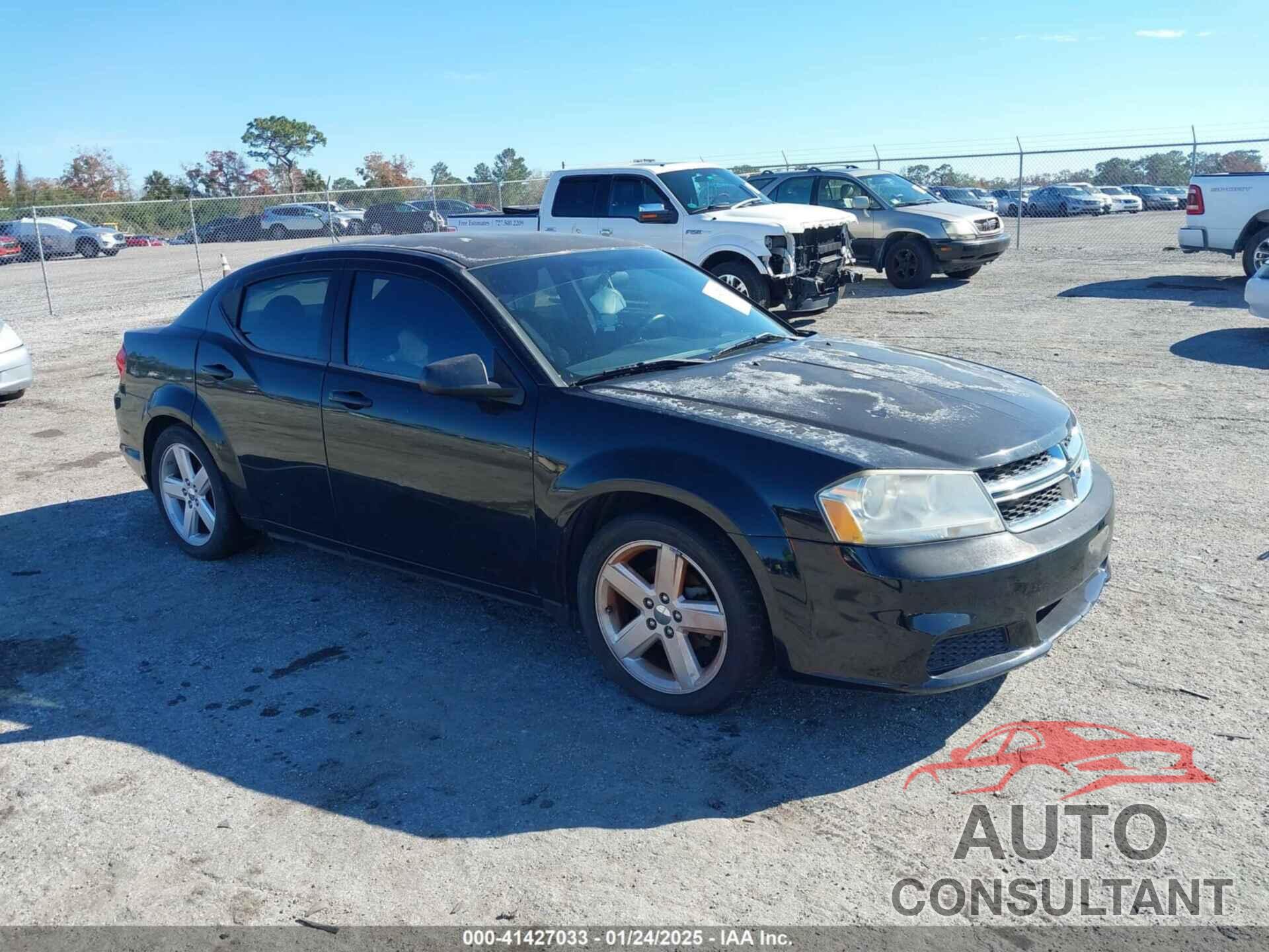 DODGE AVENGER 2013 - 1C3CDZABXDN566413