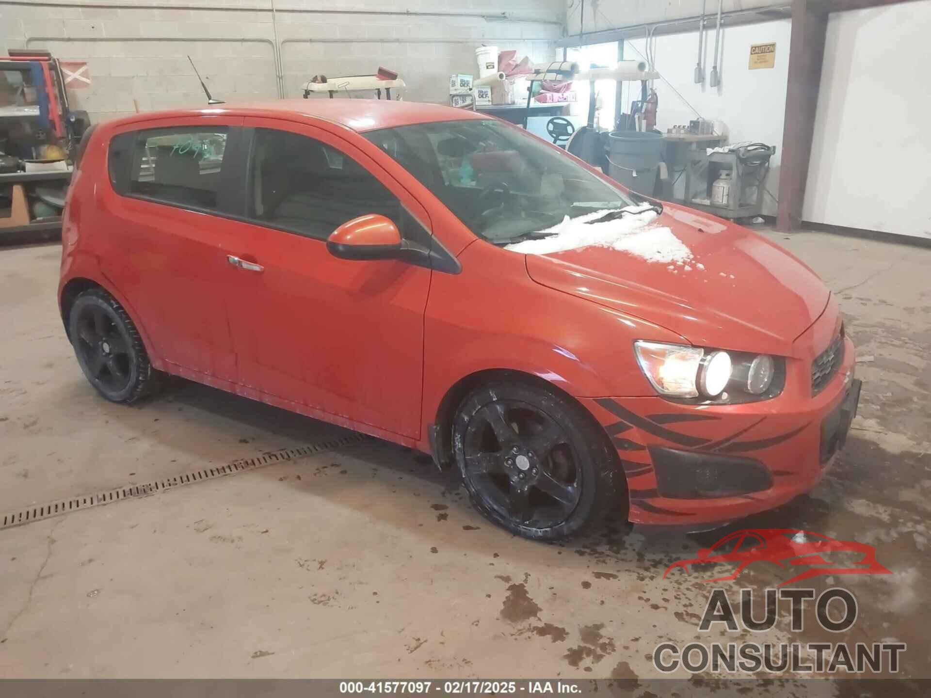 CHEVROLET SONIC 2012 - 1G1JA6SH6C4191789