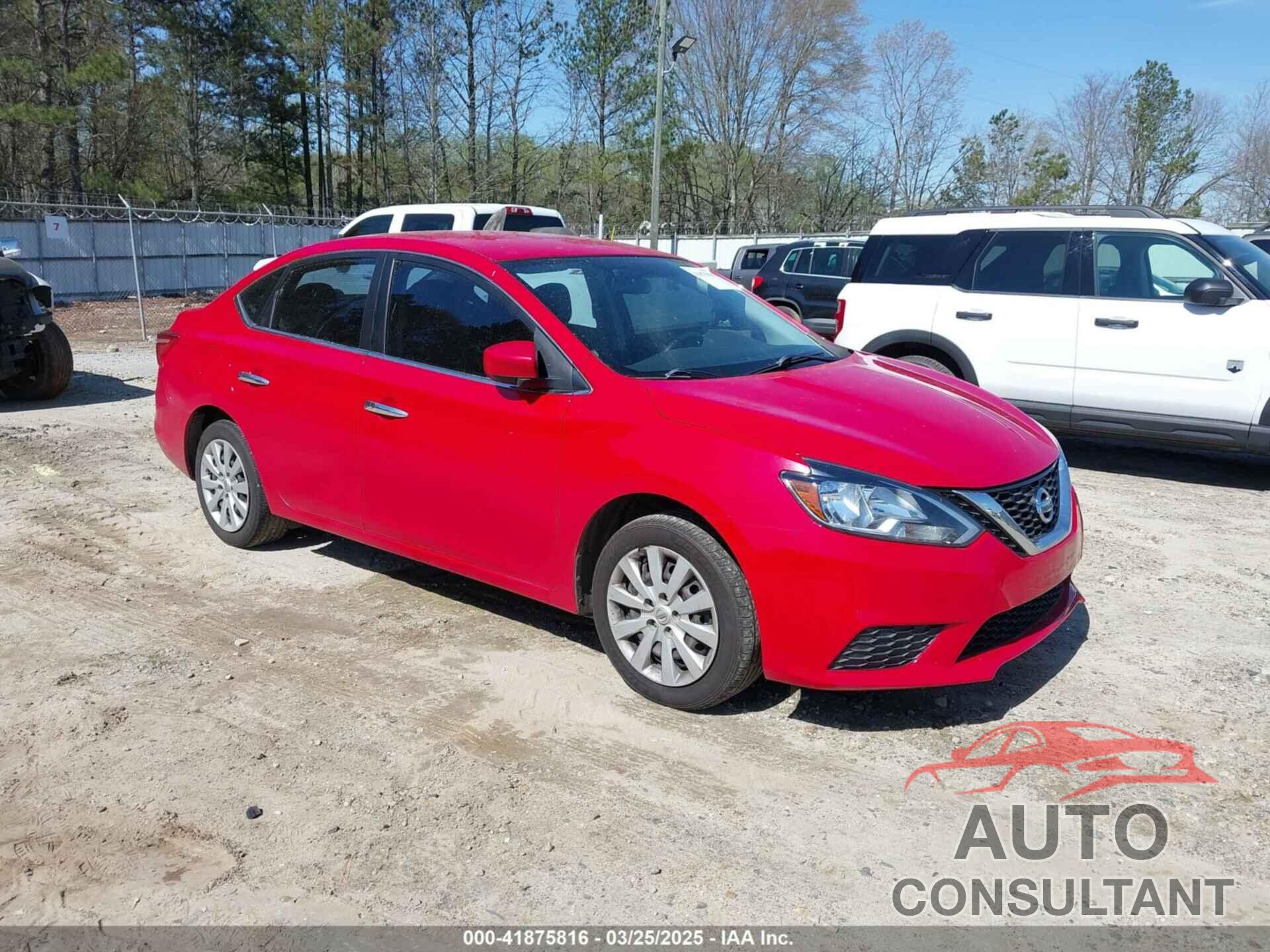 NISSAN SENTRA 2017 - 3N1AB7AP8HL664938