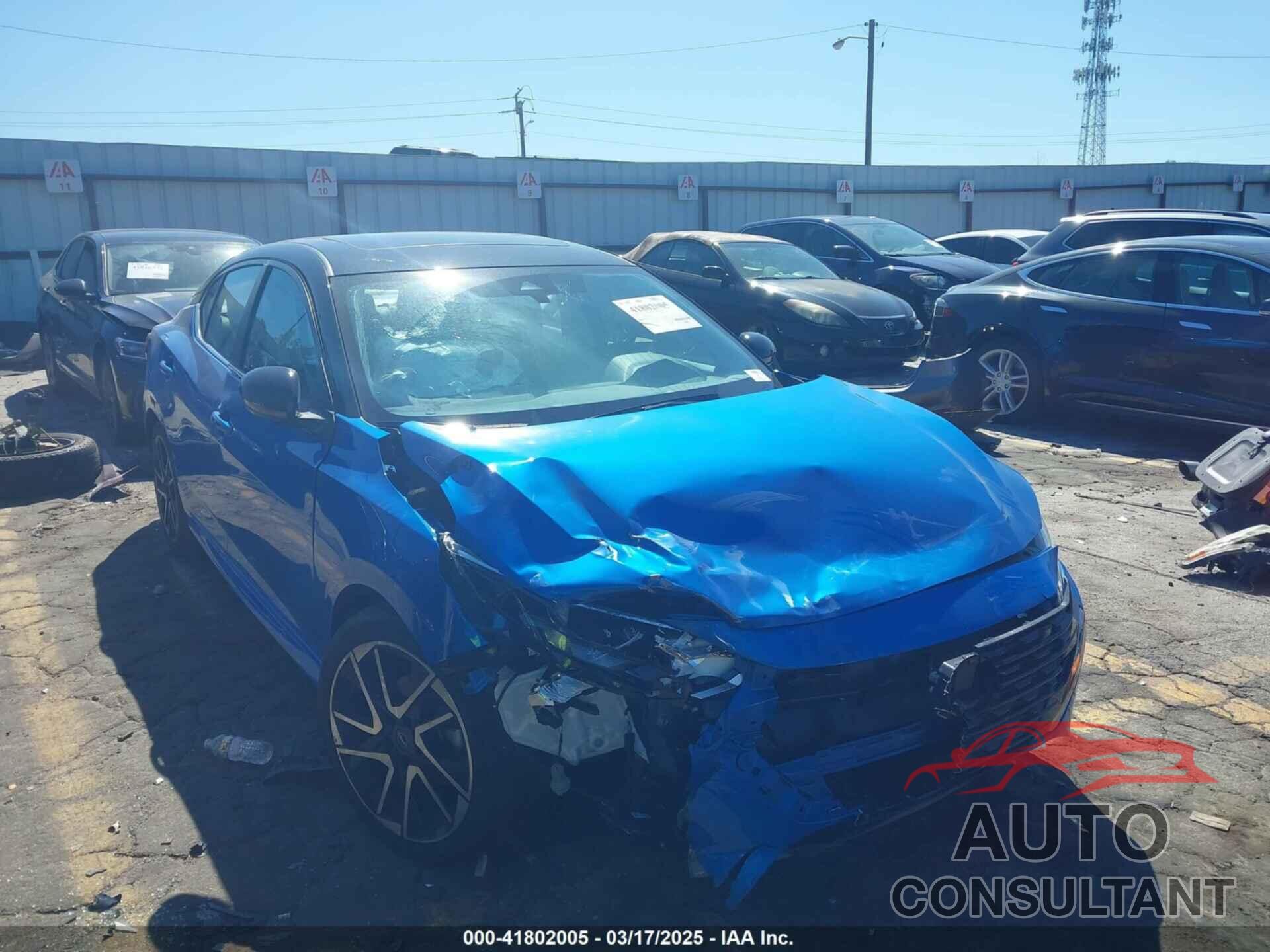 NISSAN SENTRA 2024 - 3N1AB8DV7RY373917