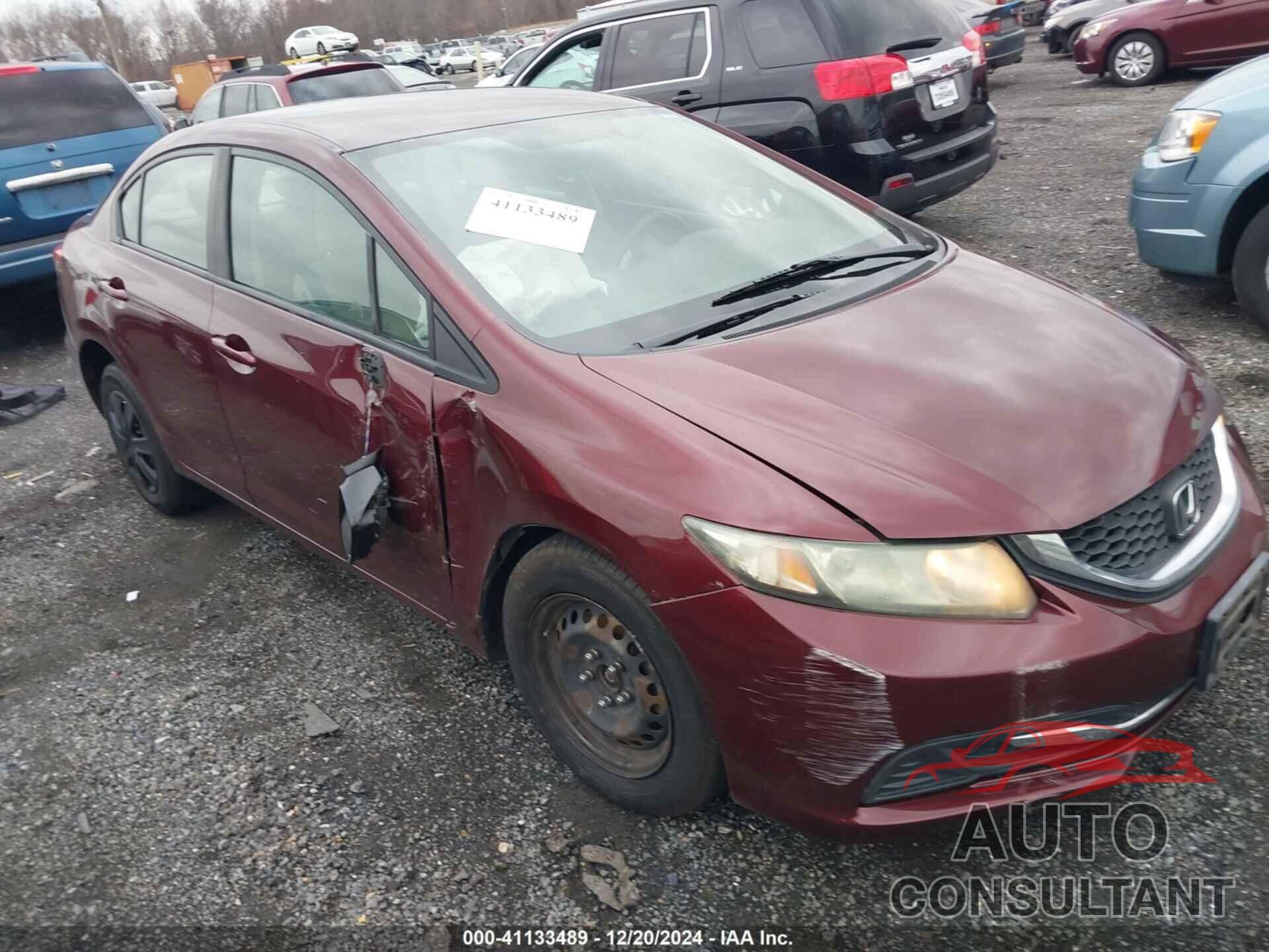 HONDA CIVIC 2014 - 2HGFB2F58EH560128