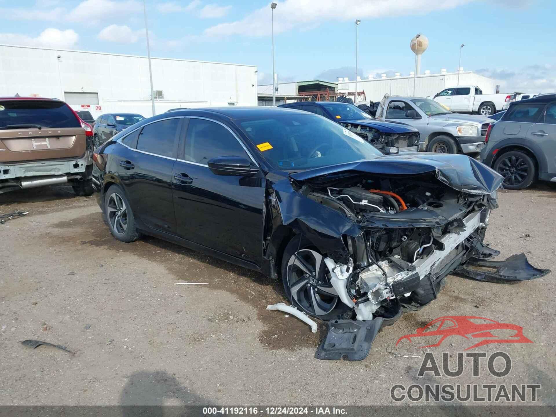 HONDA INSIGHT 2022 - 19XZE4F54NE011990