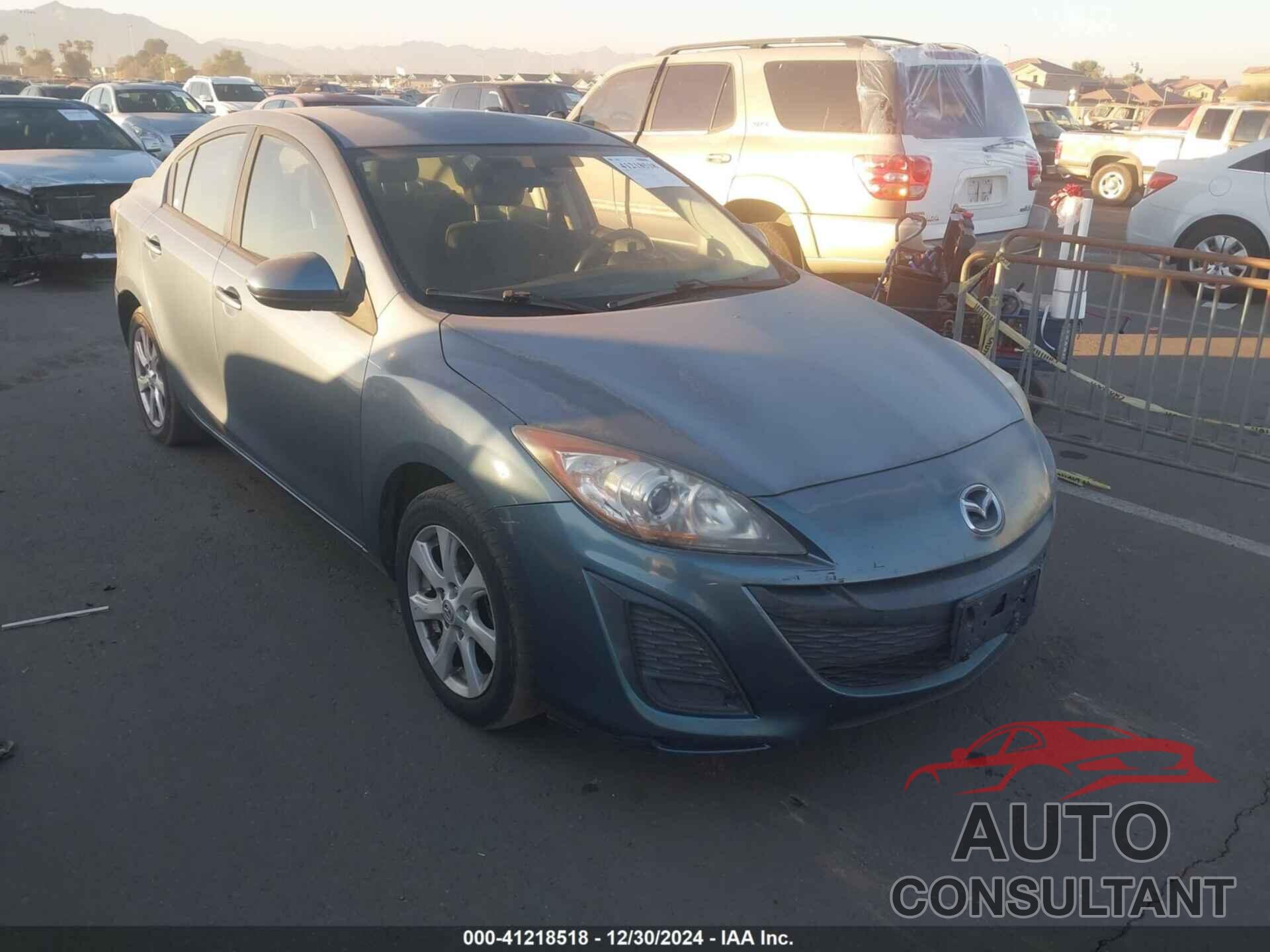 MAZDA MAZDA3 2010 - JM1BL1SG7A1243798