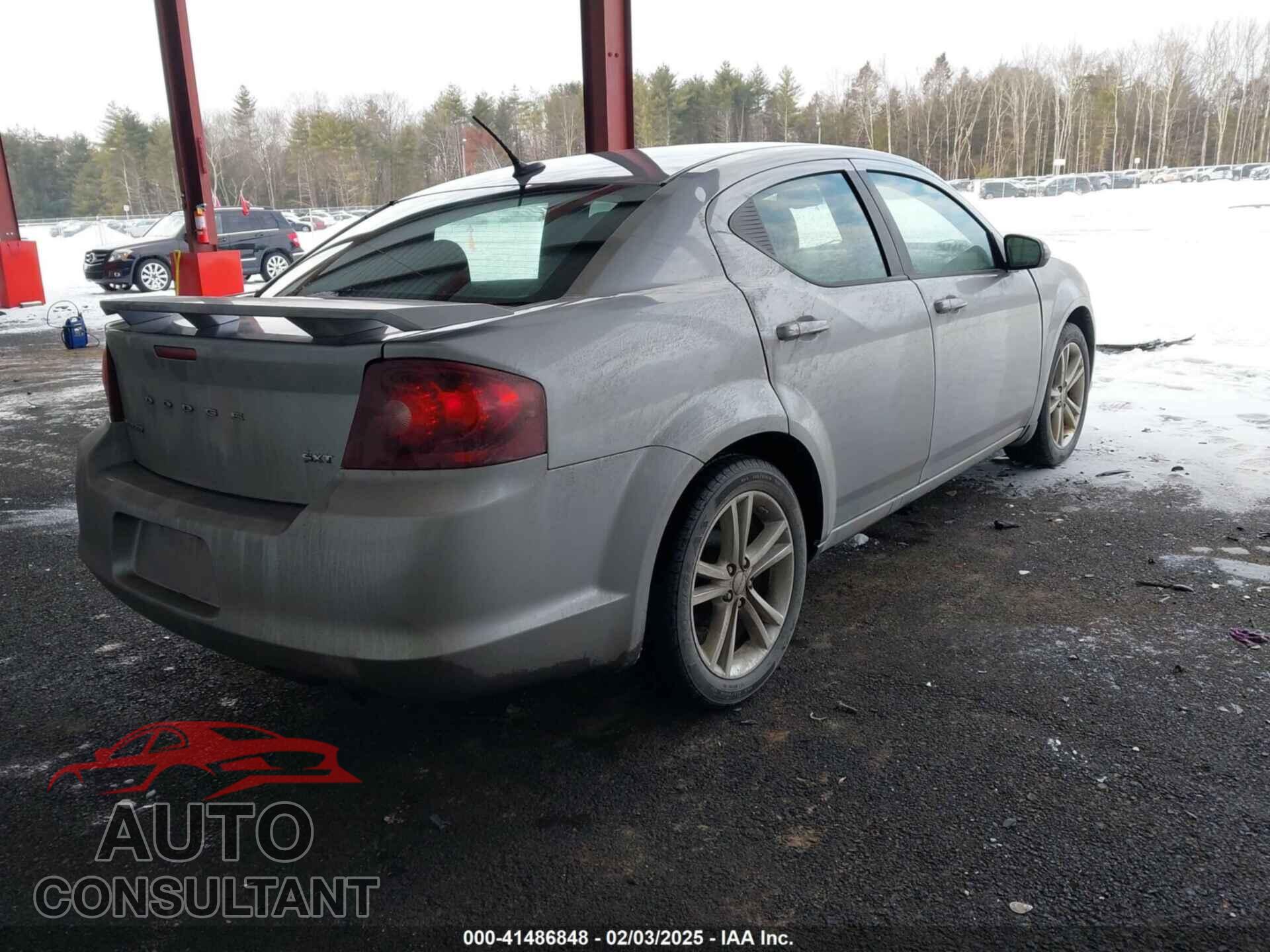 DODGE AVENGER 2013 - 1C3CDZCB6DN622473